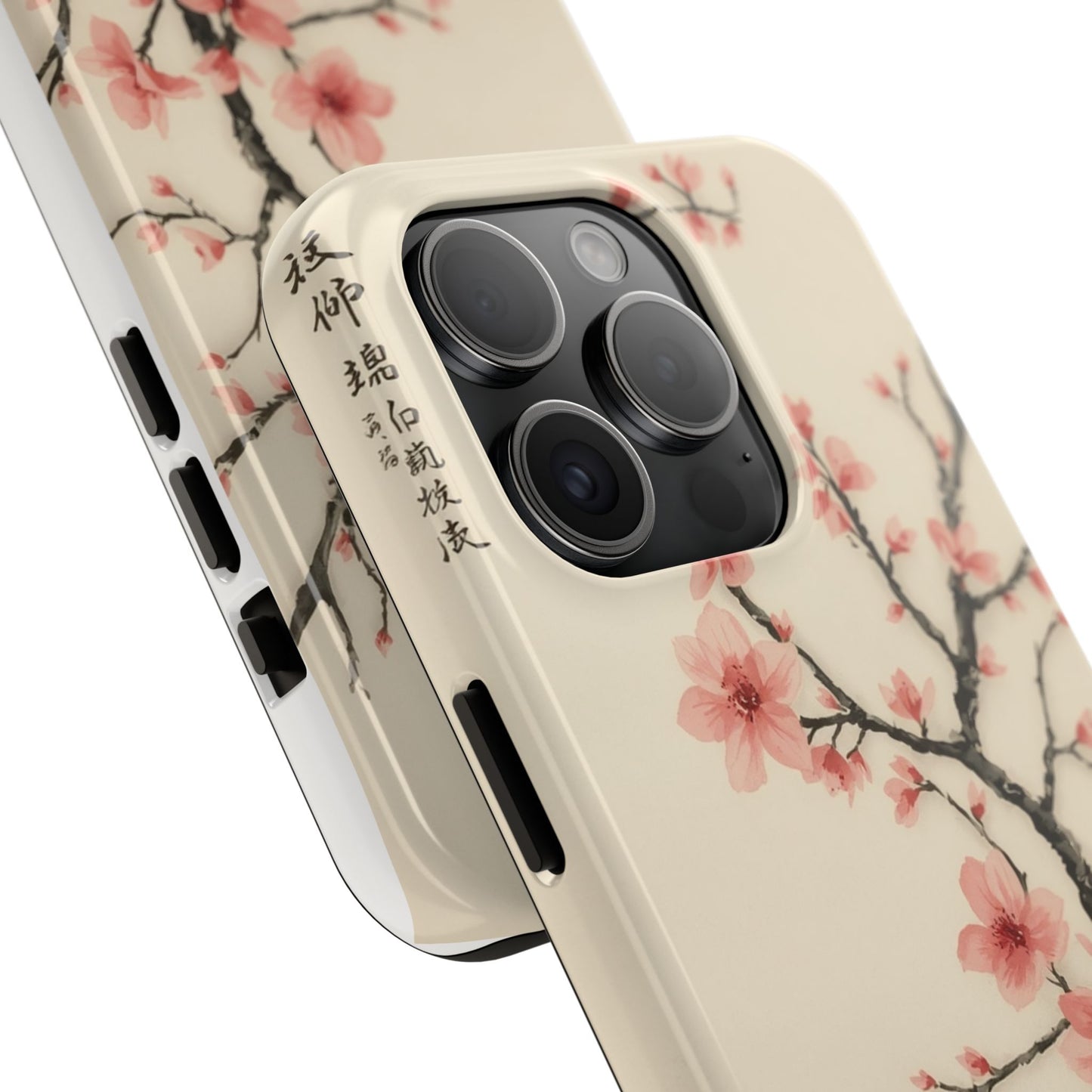 Cherry Blossom Tough Phone Case - Stylish Protection for Nature Lovers