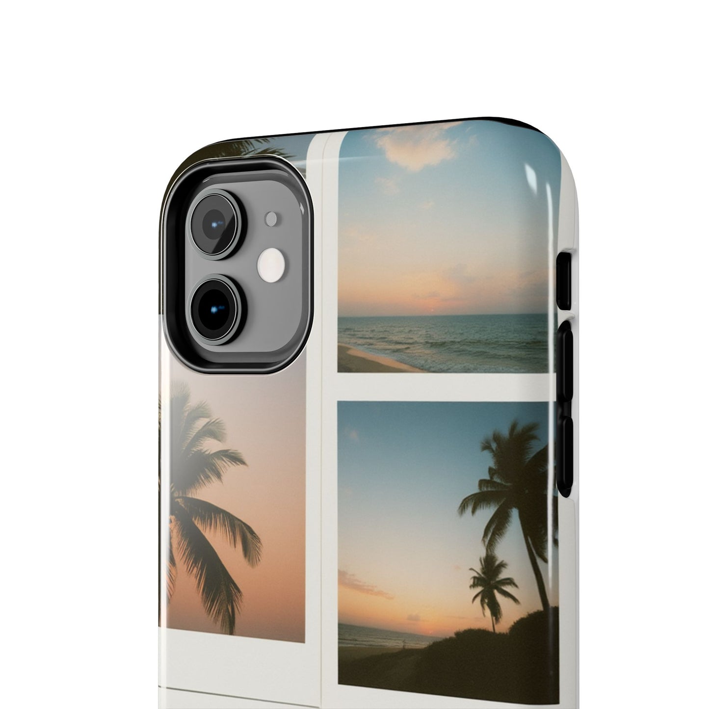 Tropical Sunset Tough Phone Case - Beach Vibes for Summer Adventures