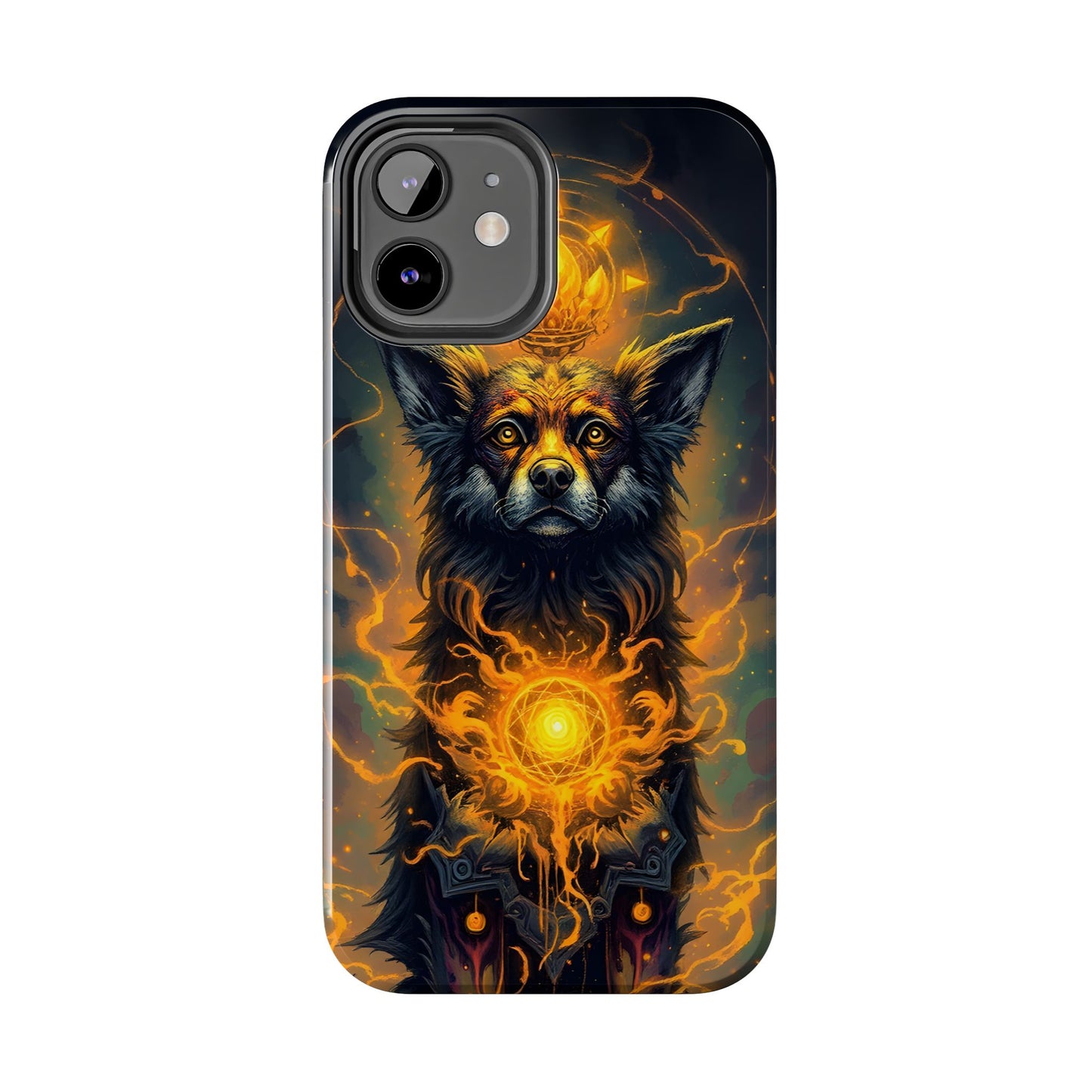 Mystical Dog of Light - Tough Phone Case - Durable Protection with Inspired Artwork - for iPhone