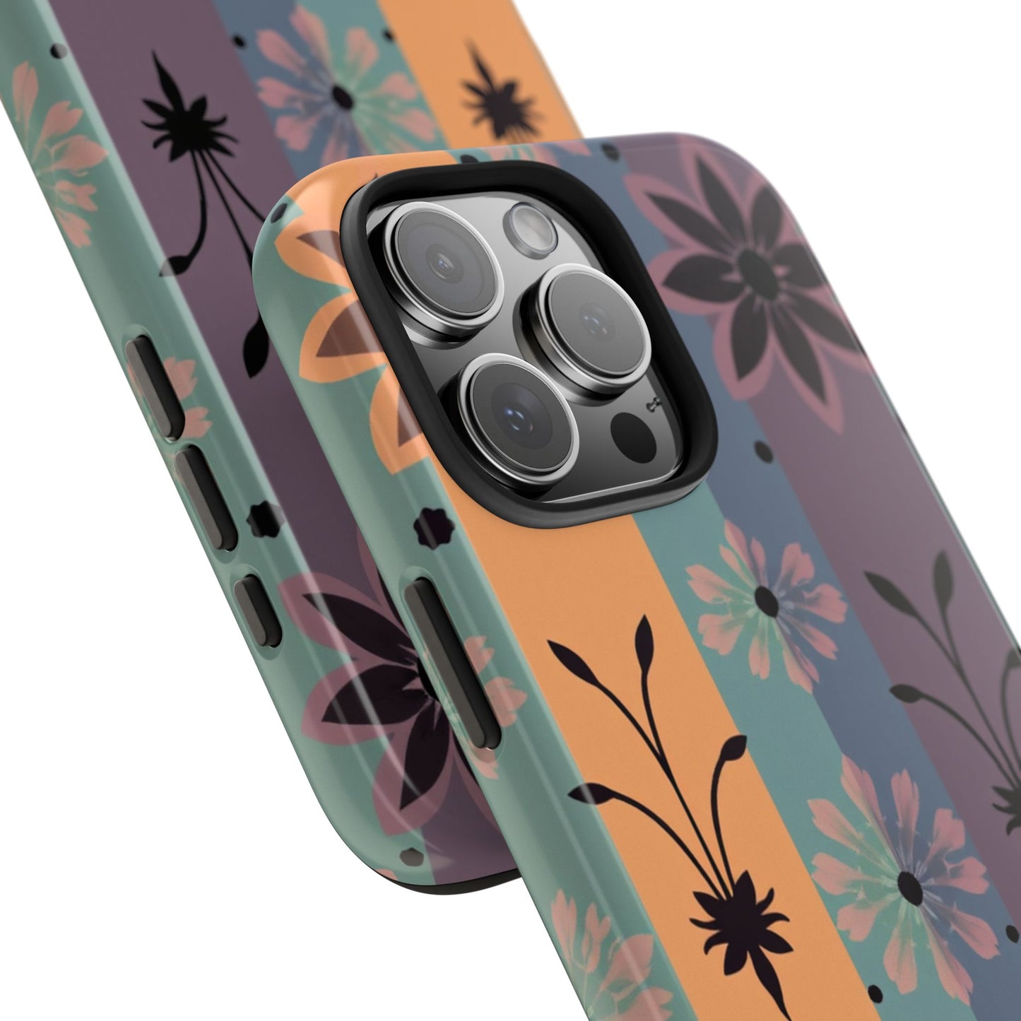 Boho Floral Tough Phone Cases - Durable & Stylish Protection - for iPhone