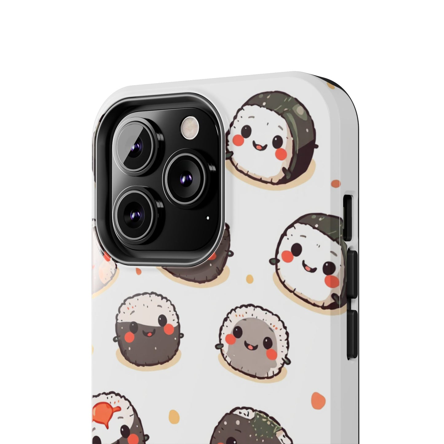 Cute Sushi Tough Phone Case - Kawaii Design for Food Lovers