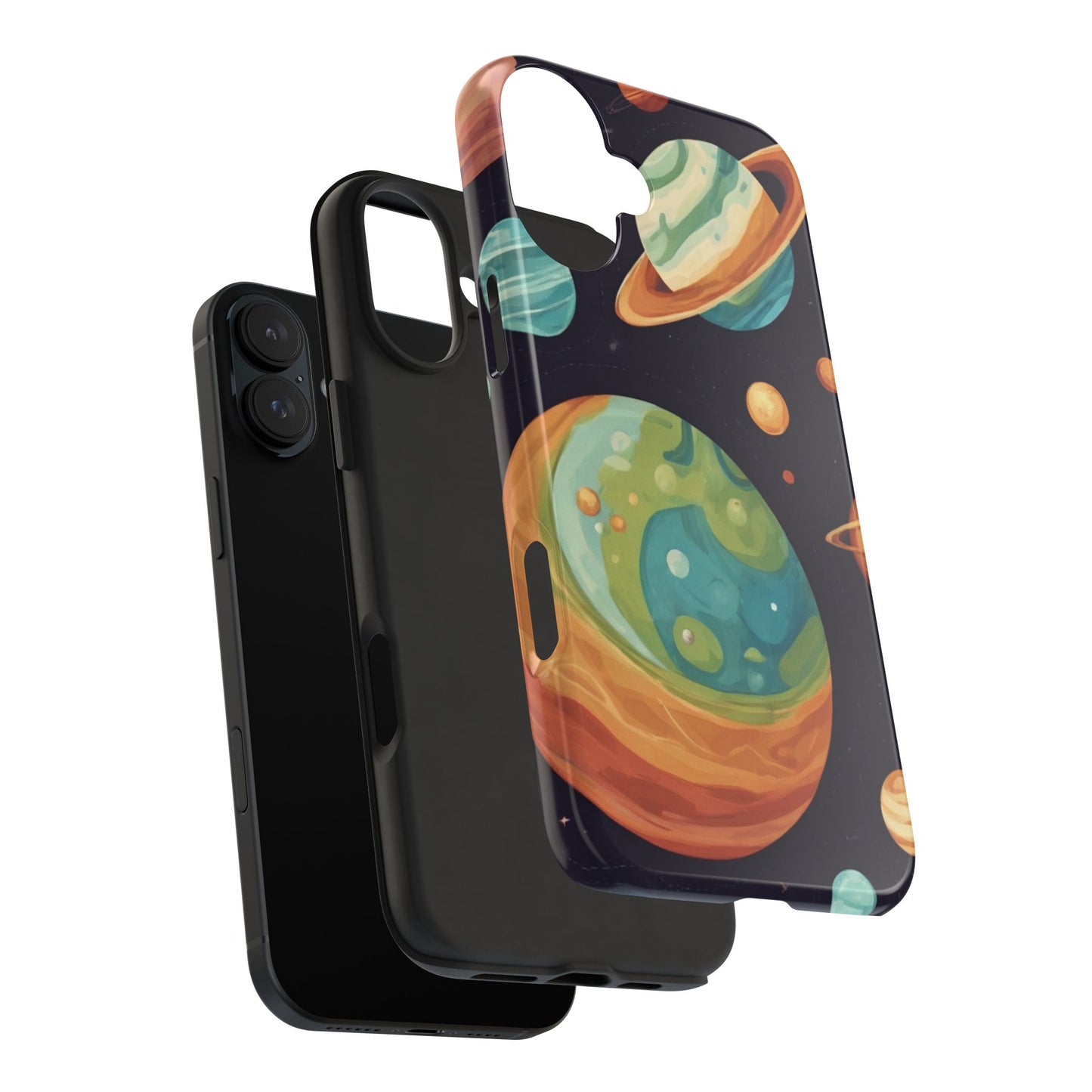 Cosmic Planet Phone Case - Durable Tough Protector for Space Lovers - for iPhone