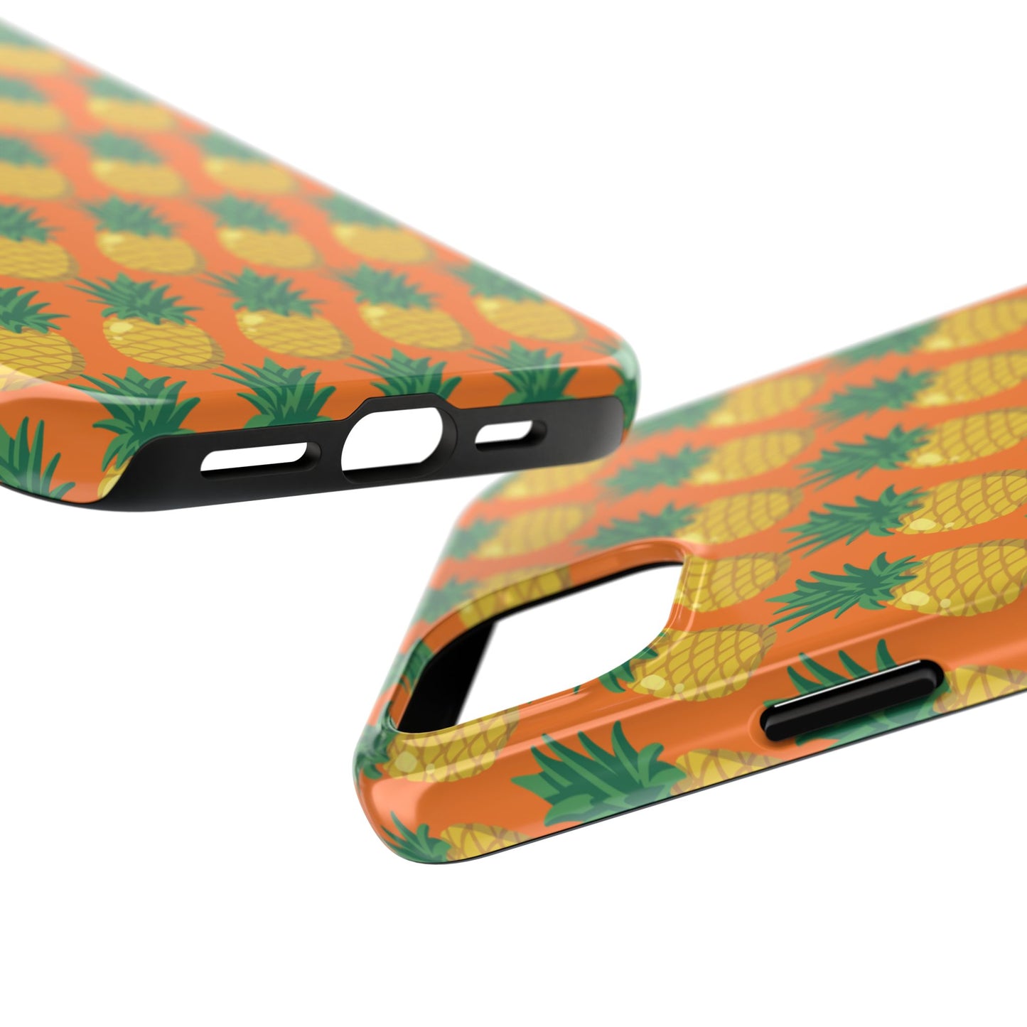 Tough Pineapple Phone Case - Vibrant Tropical Design for Summer Vibes - for iPhone