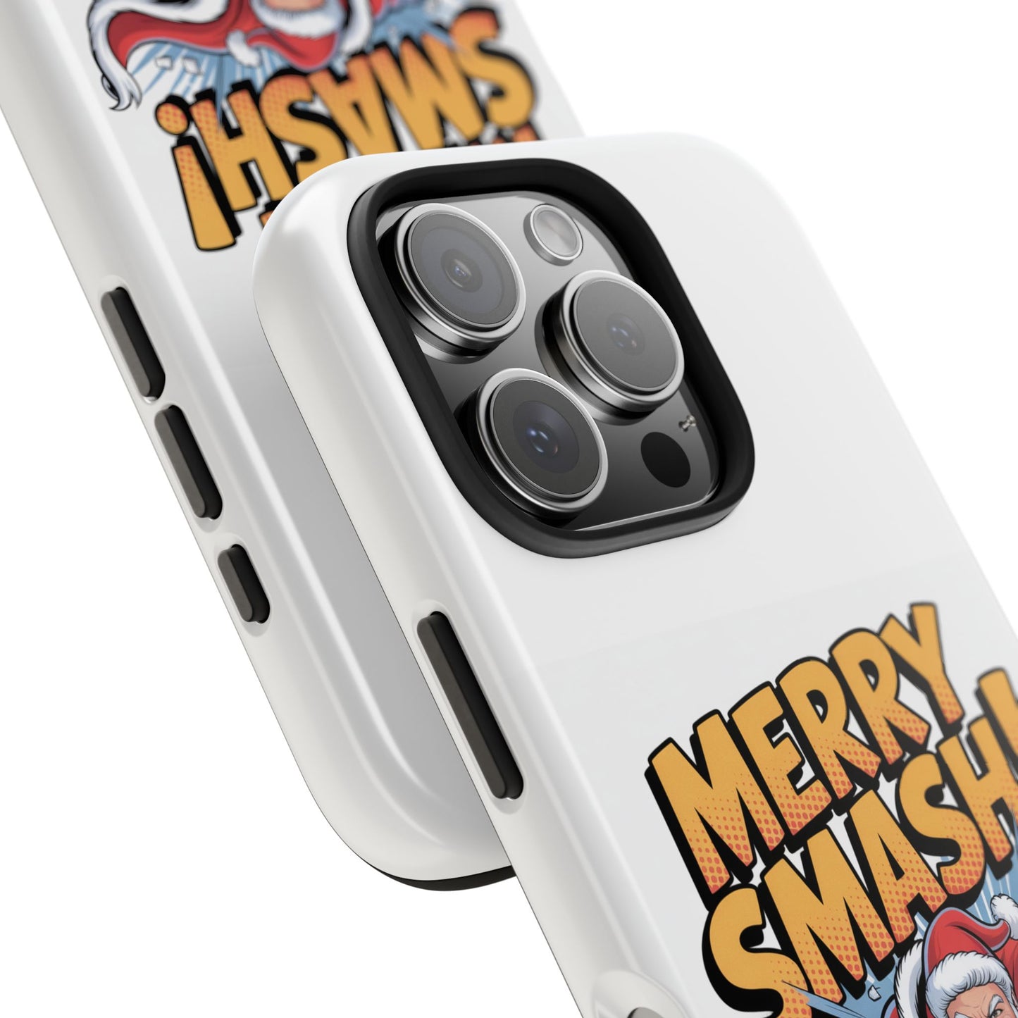 Santa Merry Smash Phone Case