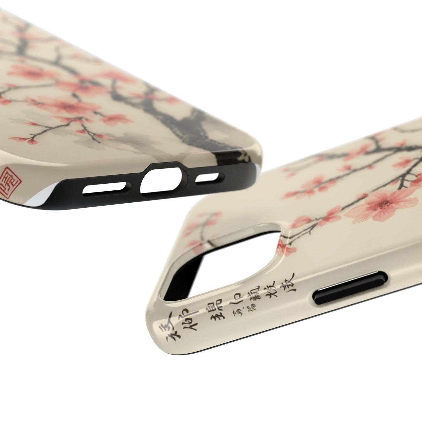 Cherry Blossom Tough Phone Case - Stylish Protection for Nature Lovers