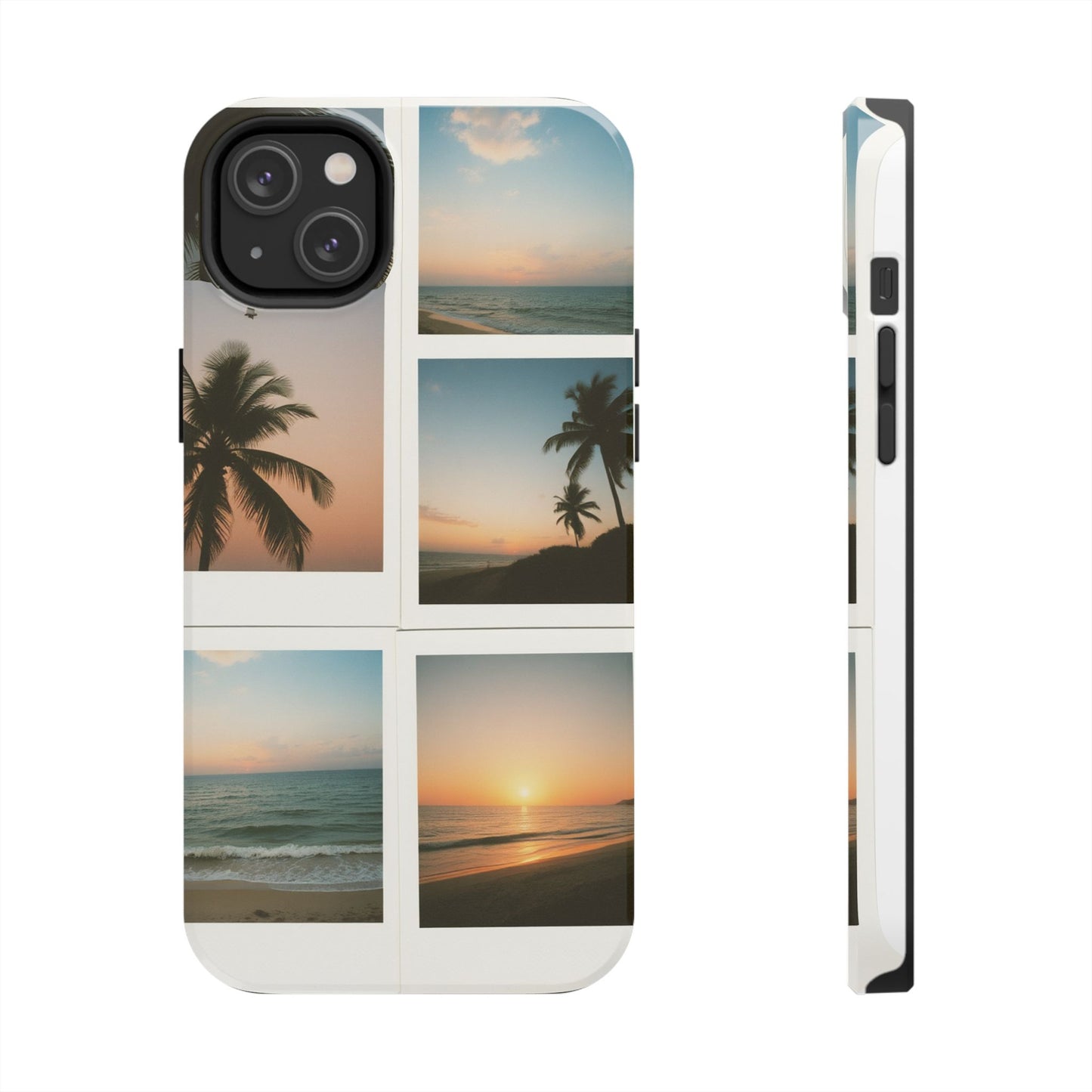 Tropical Sunset Tough Phone Case - Beach Vibes for Summer Adventures