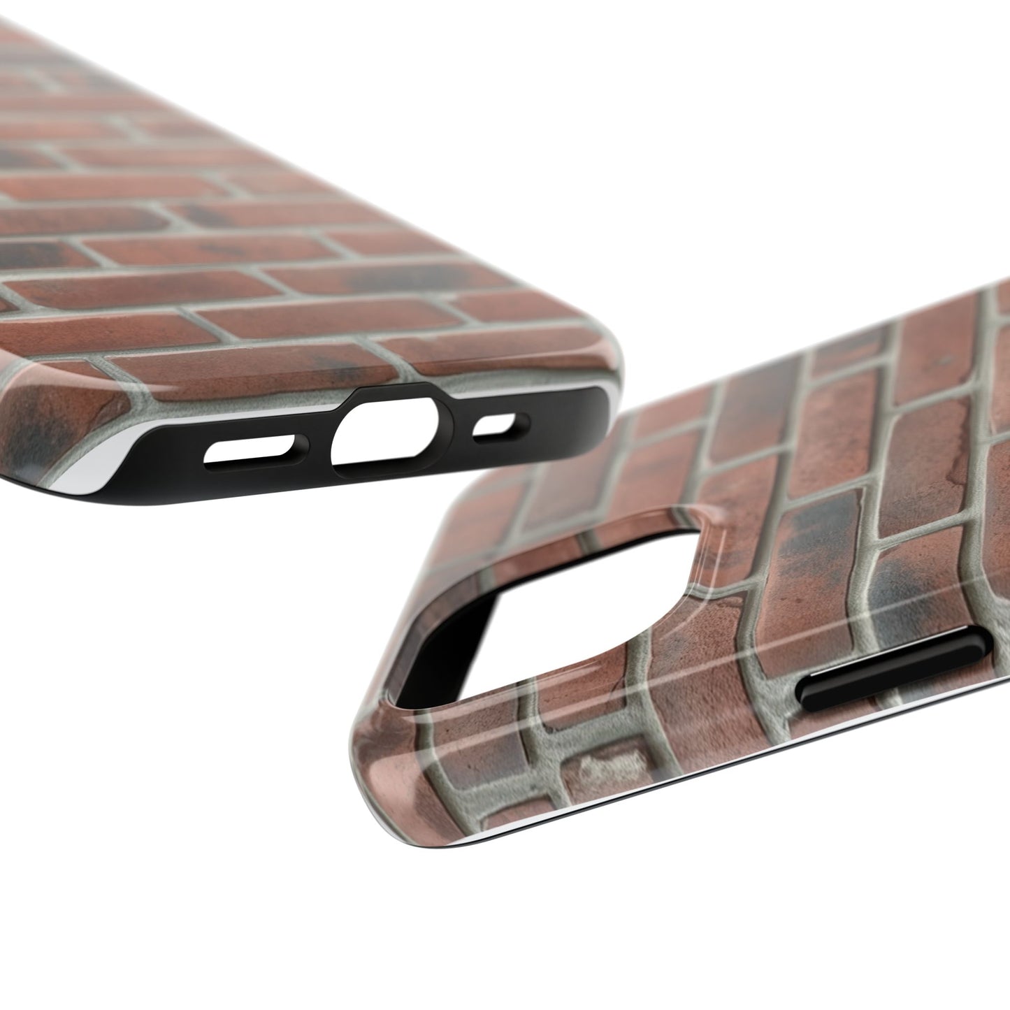 Brick Wall Tough Phone Case - Durable Protection with Urban Style