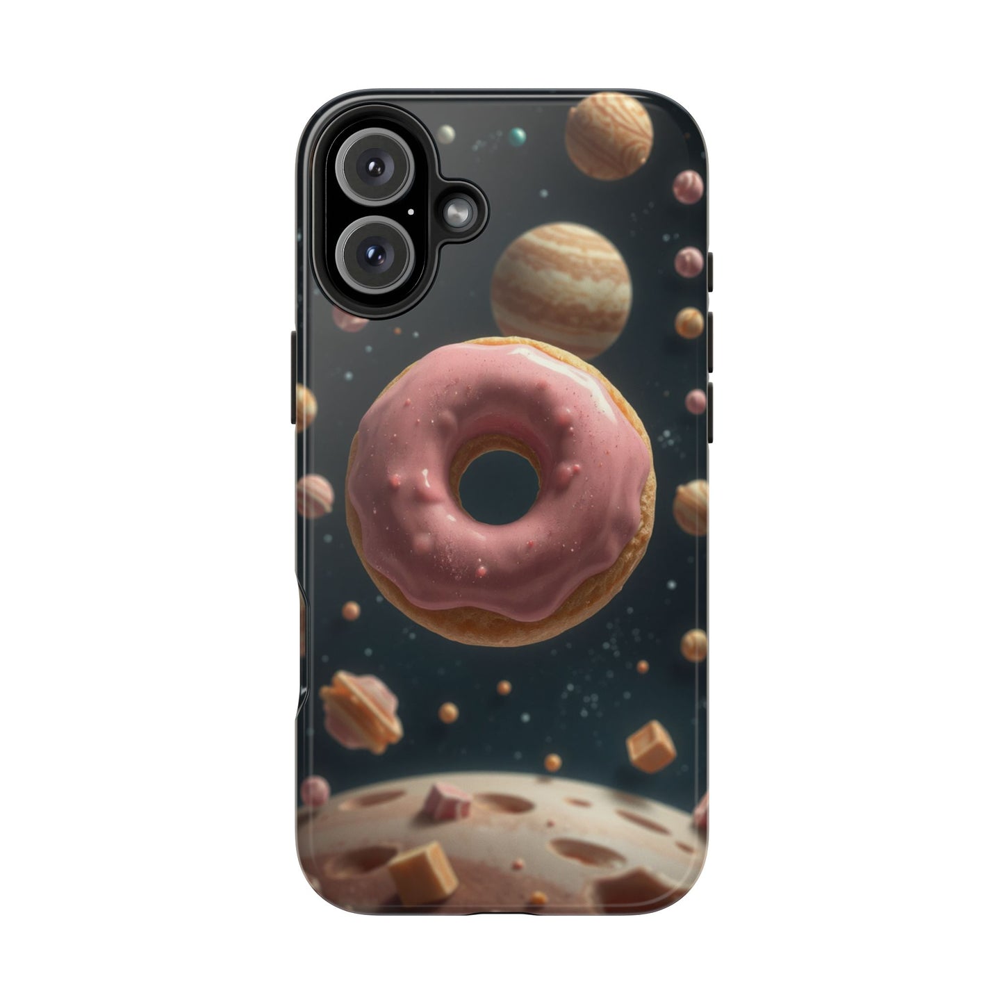Galaxy Donut Tough Phone Case - Durable & Stylish Protective Cover