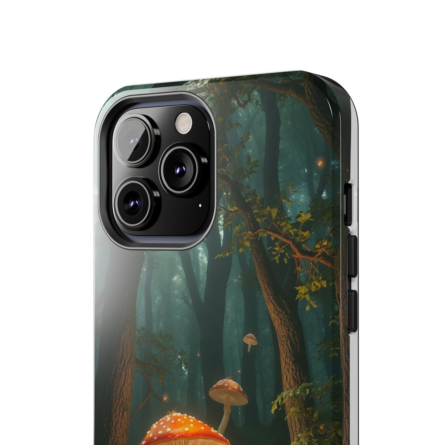 Whimsical Mushroom Tough Phone Case - Forest Fantasy Design