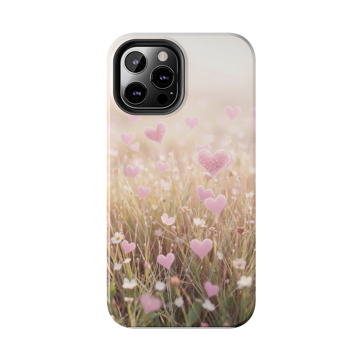 Romantic Hearts Tough Phone Case - Perfect for Lovers and Celebrations