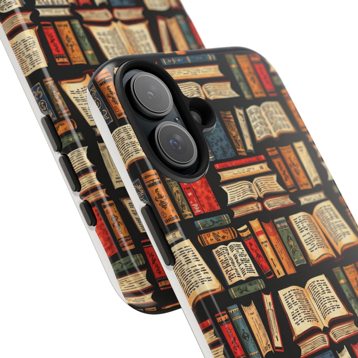 Book Lover Tough Phone Cases - Durable Protective Cases for Literature Fans