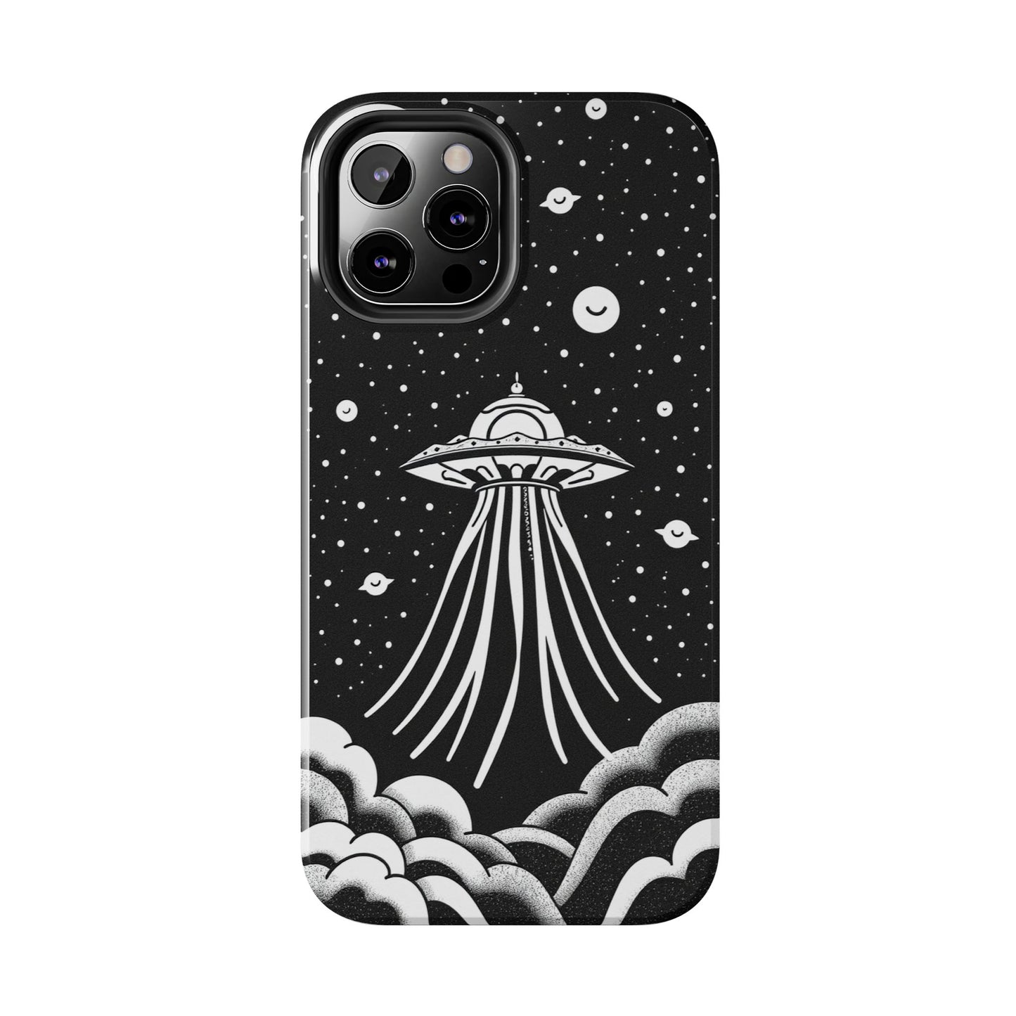 Galaxy UFO Tough Phone Case - Durable Protection with Unique Space Design