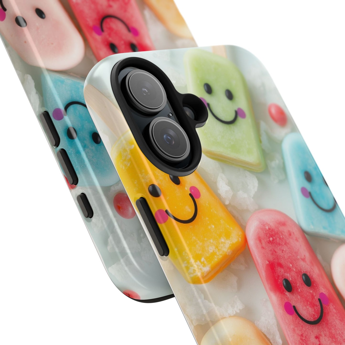 Cute Smile Popsicle Tough Phone Case - Fun Protection for Your Device