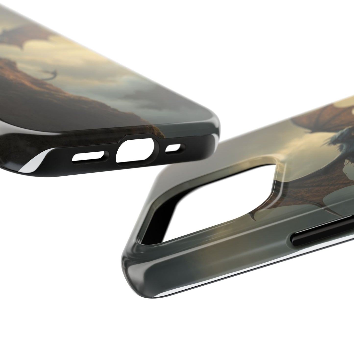 Dragon Fantasy Tough Phone Case - Durable Protection for Adventurers