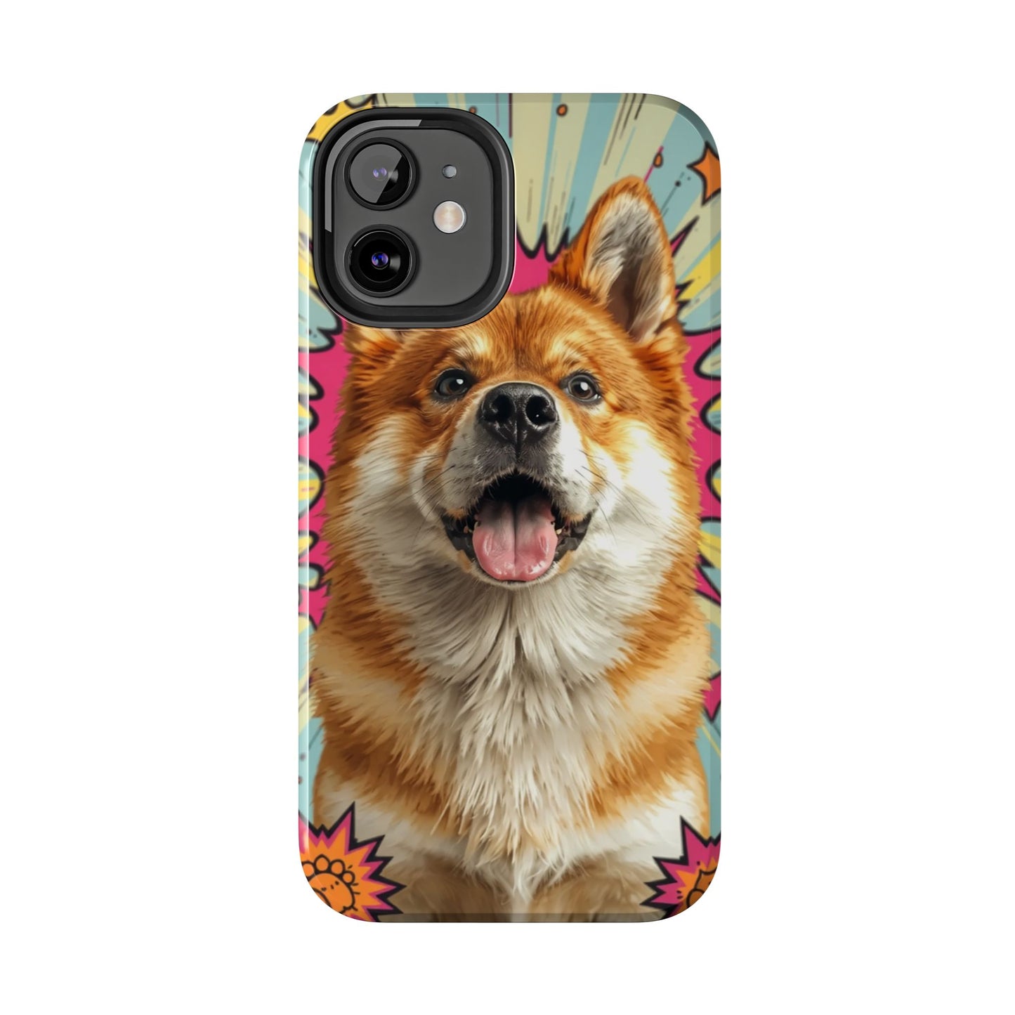 Playful Dog Tough Phone Case - Durable & Stylish Pet Lover Gift