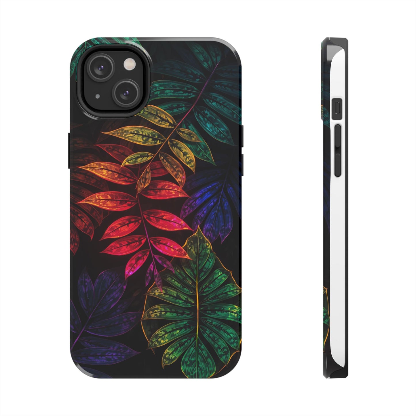 Vibrant Tropical Leaf Tough Phone Case