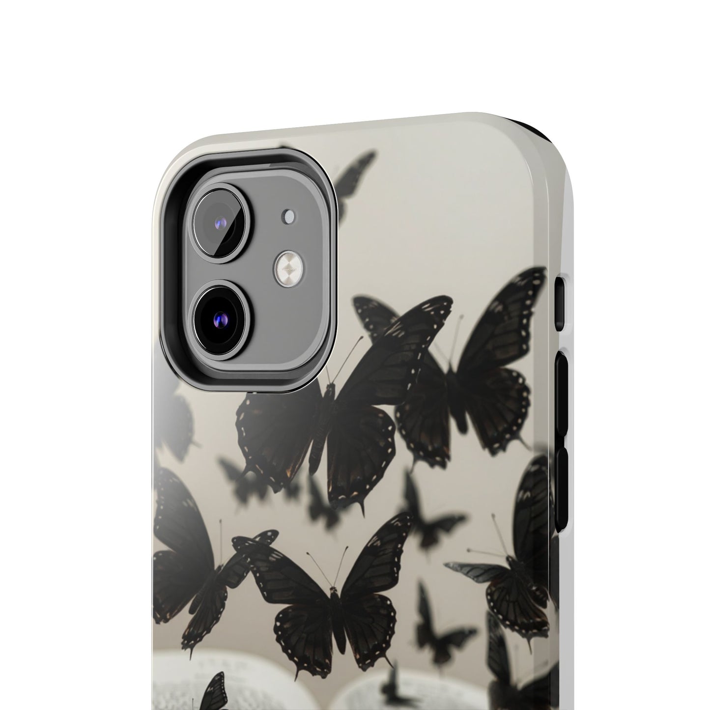 Butterfly Magic Tough Phone Case - Literary Design for Book Lovers