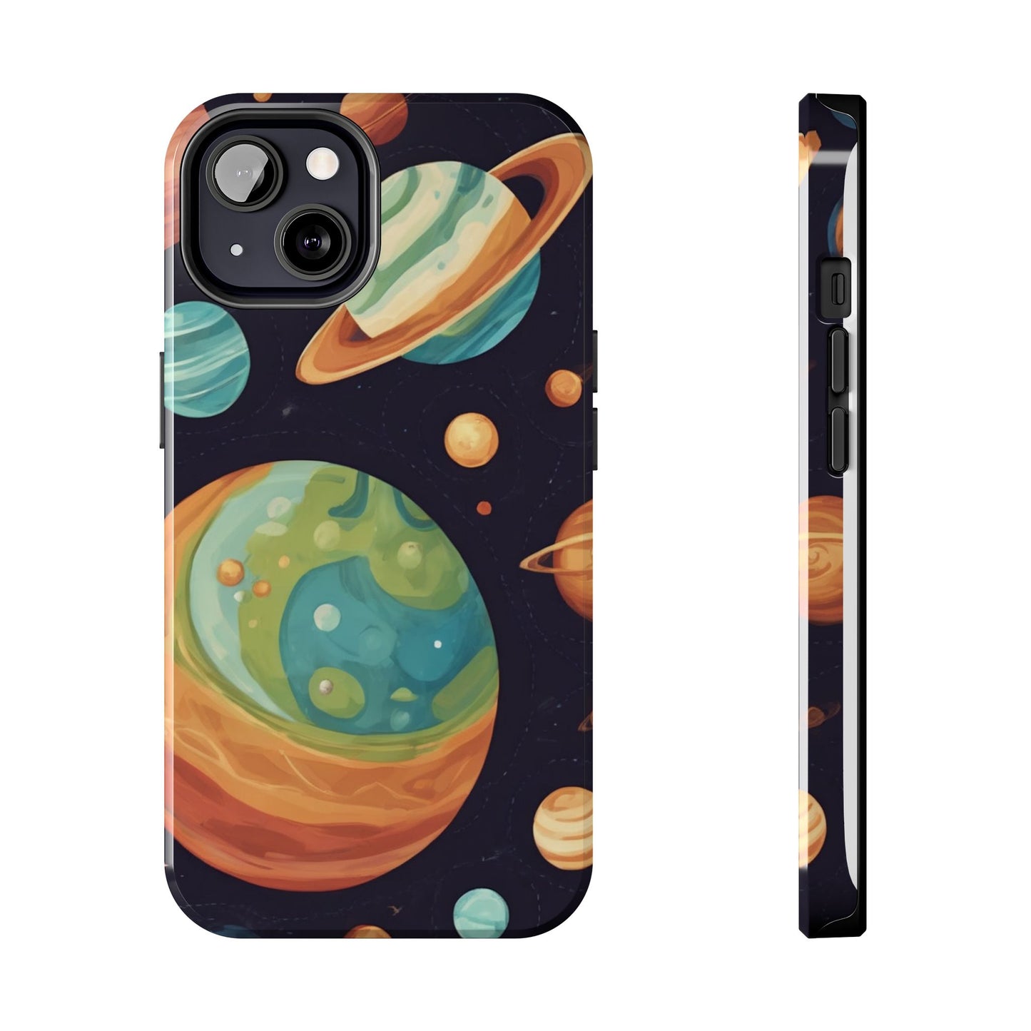 Cosmic Planet Phone Case - Durable Tough Protector for Space Lovers - for iPhone
