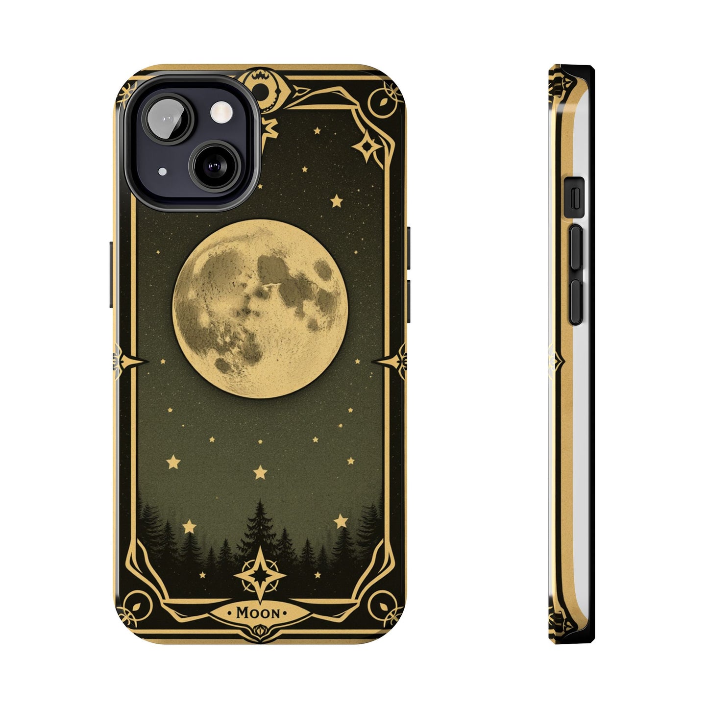Celestial Moon Phone Case - Tough & Stylish for Star Lovers
