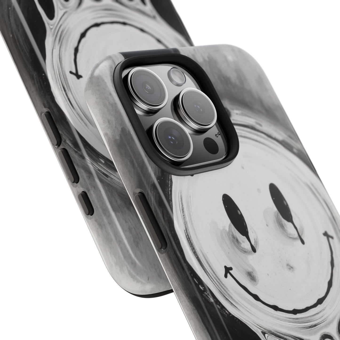 Dripping Smiley Tough Phone Case - Stylish & Durable Protection