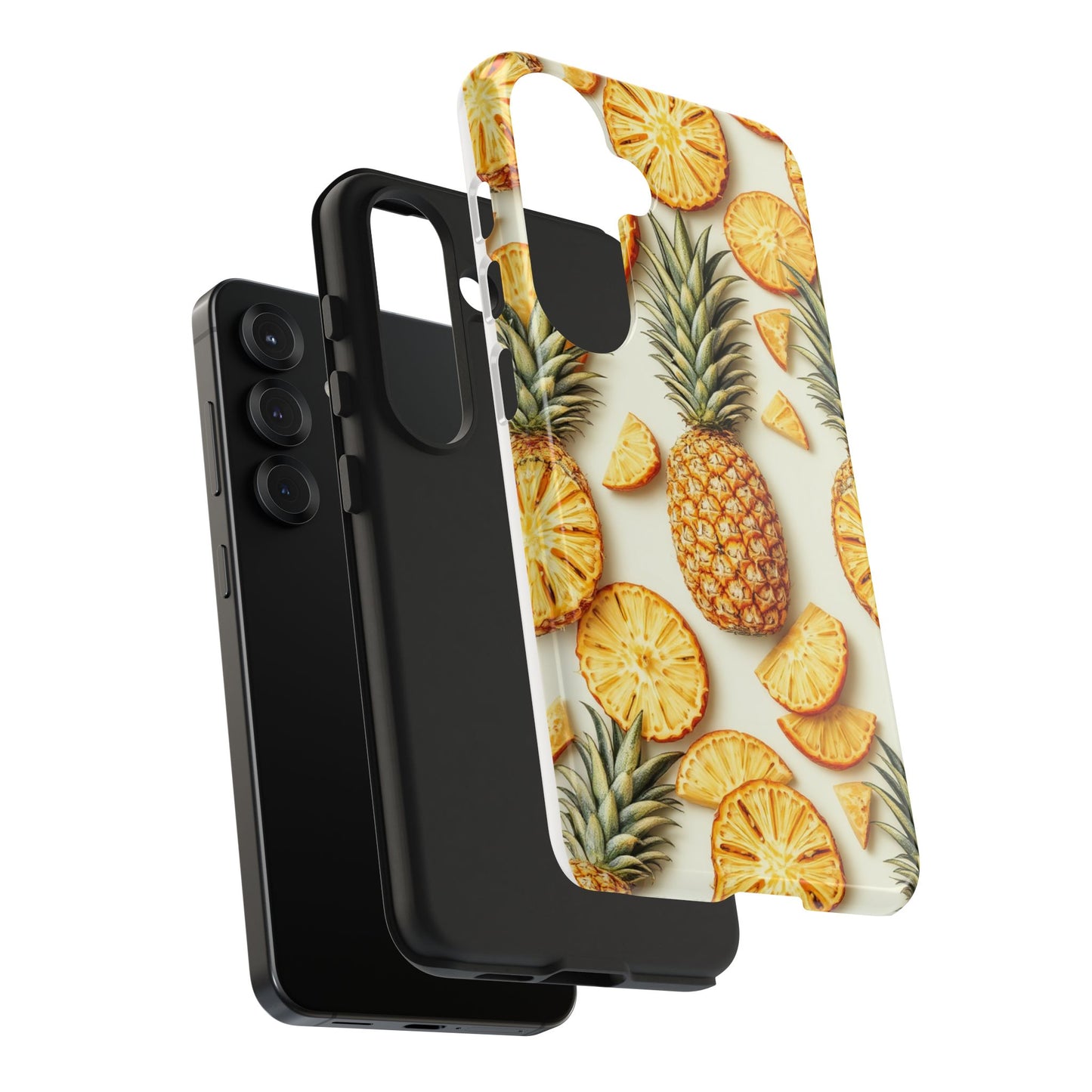 Tropical Pineapple Phone Case - Tough Phone Protector for Summer Vibes