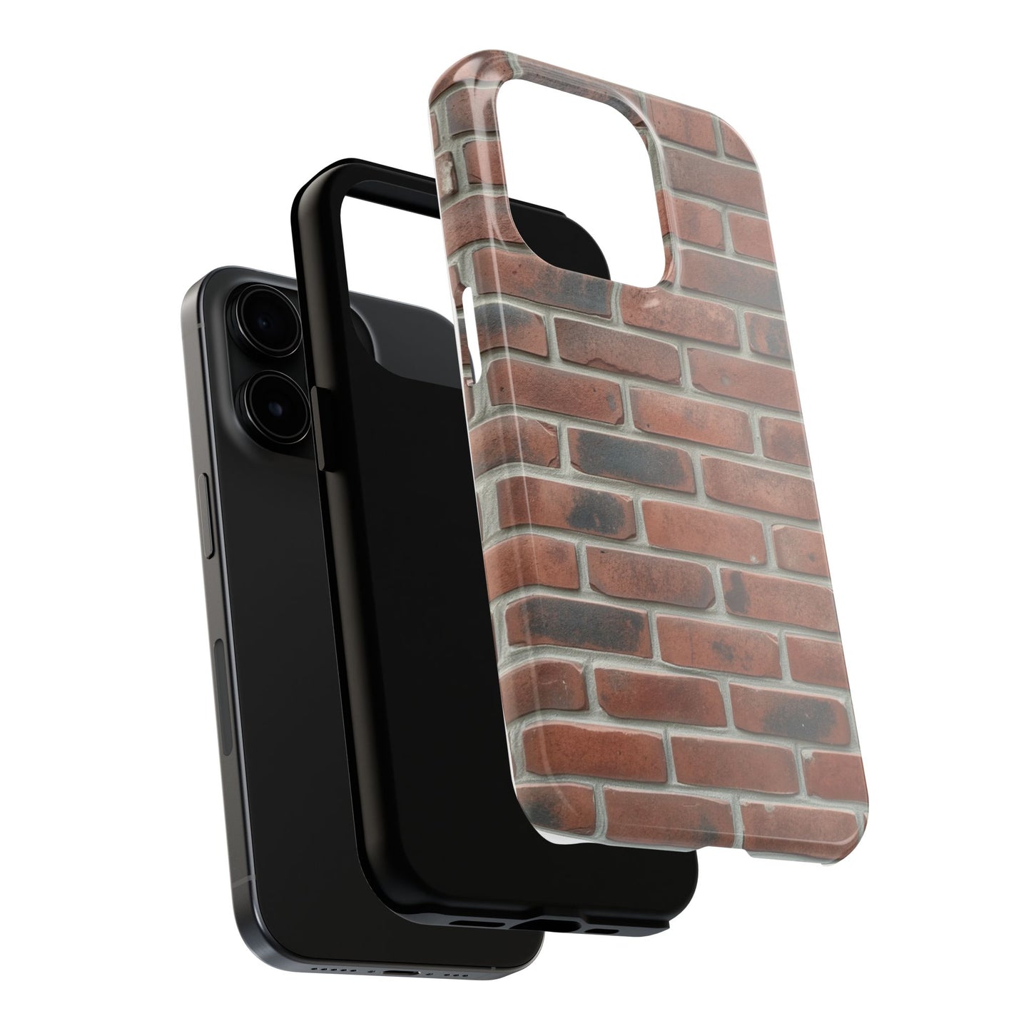 Brick Wall Tough Phone Case - Durable Protection with Urban Style