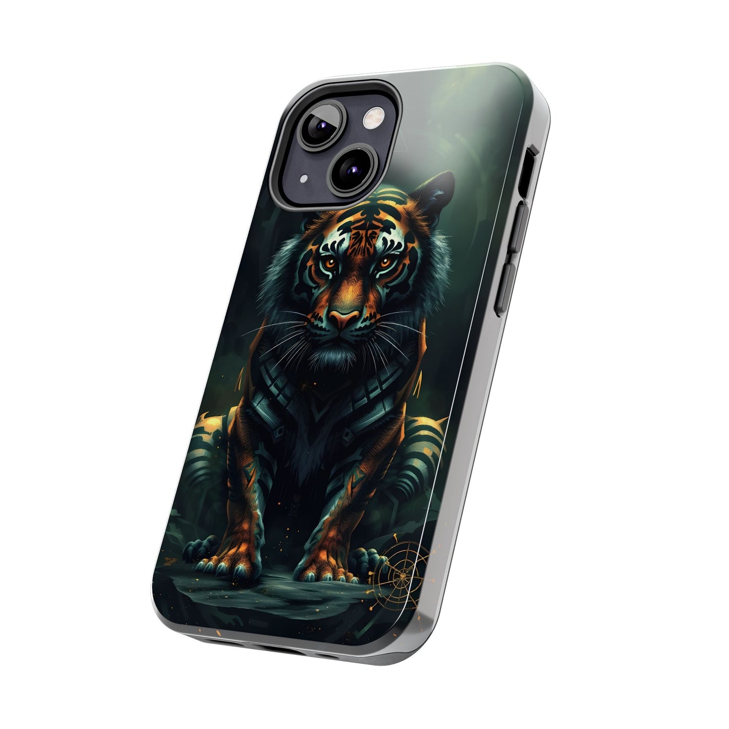 Fierce Mystical Tiger Tough Phone Case | Durable Protection for Nature Lovers - for iPhone