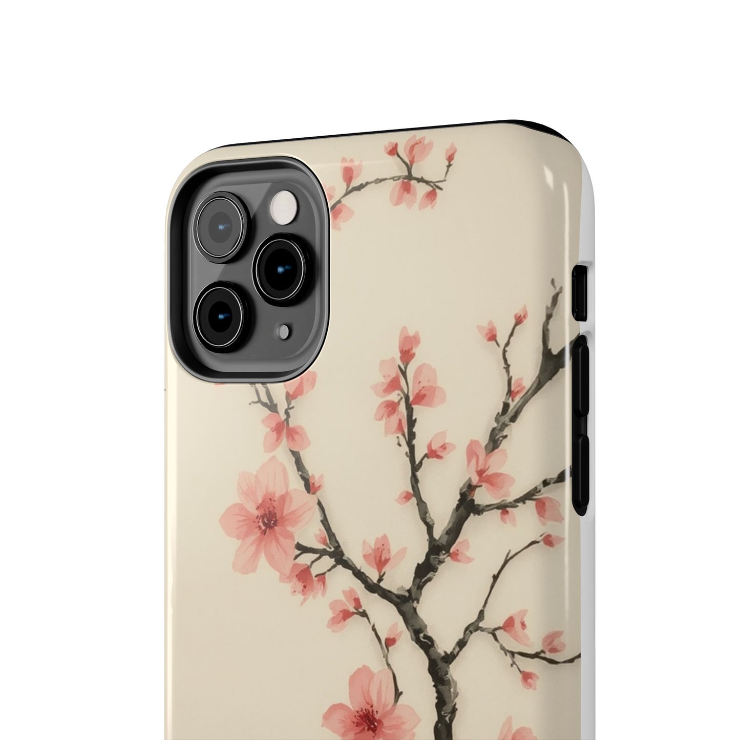 Cherry Blossom Tough Phone Case - Stylish Protection for Nature Lovers