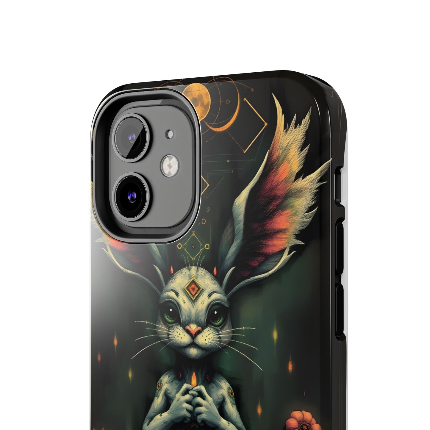 Artistic Rabbit Phone Cases - Unique and Durable Design of Mystical Bunny - for iPhone