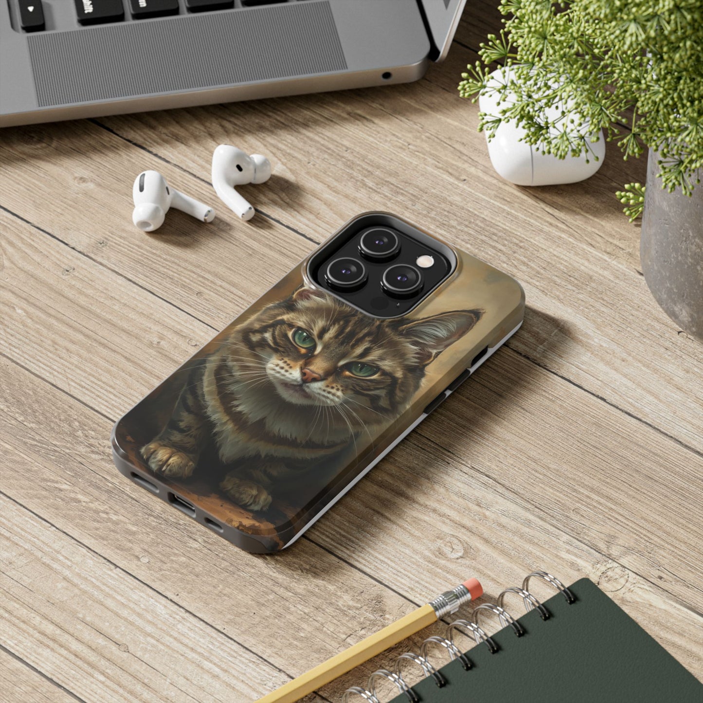 Cat Lover Tough Phone Case - Durable & Protective for Pet Enthusiasts