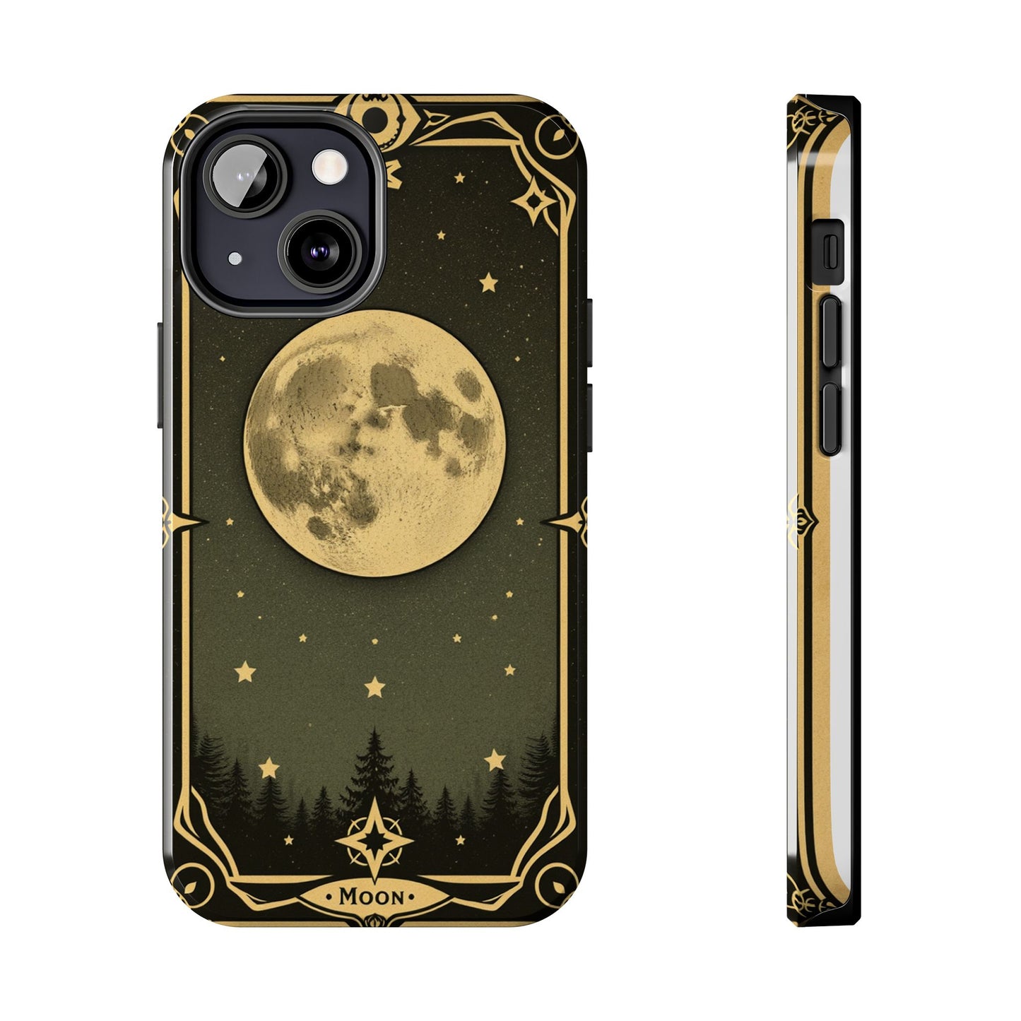 Celestial Moon Phone Case - Tough & Stylish for Star Lovers