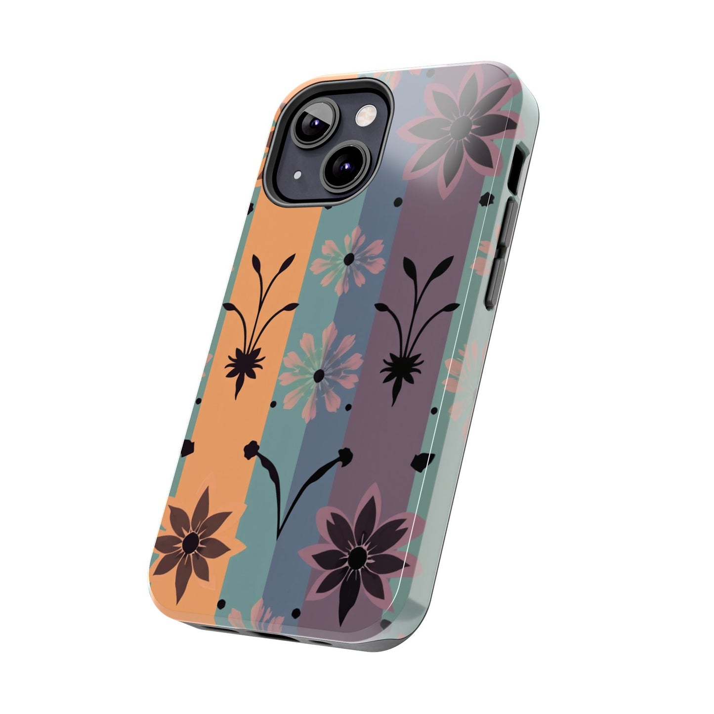 Boho Floral Tough Phone Cases - Durable & Stylish Protection - for iPhone