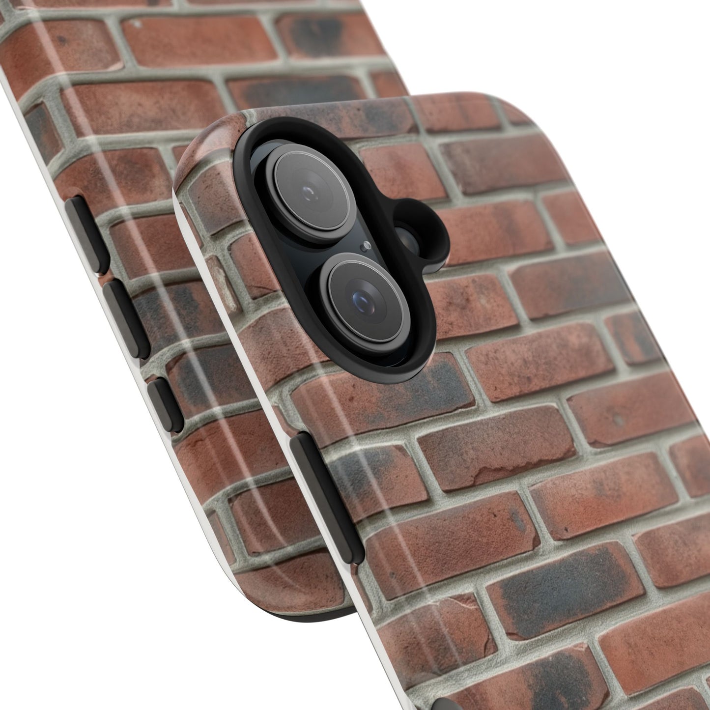 Brick Wall Tough Phone Case - Durable Protection with Urban Style