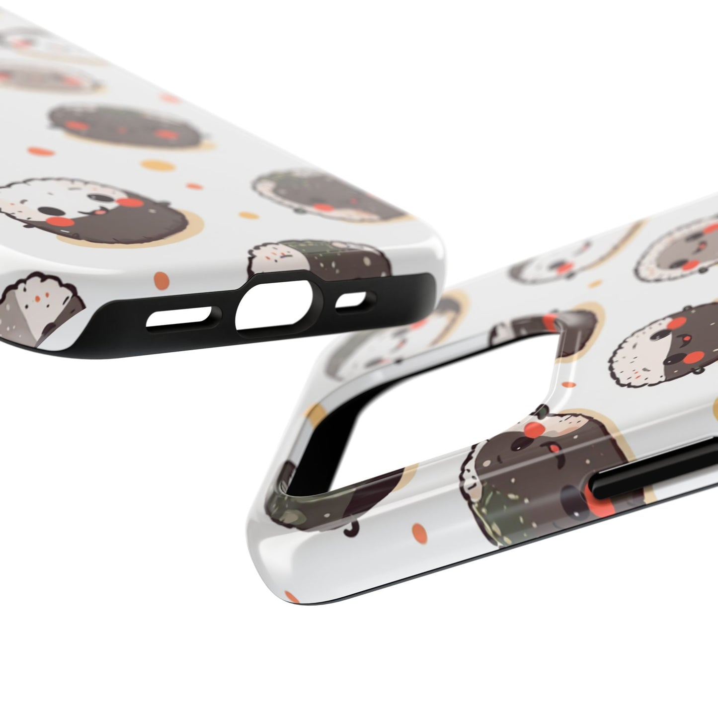 Cute Sushi Tough Phone Case - Kawaii Design for Food Lovers