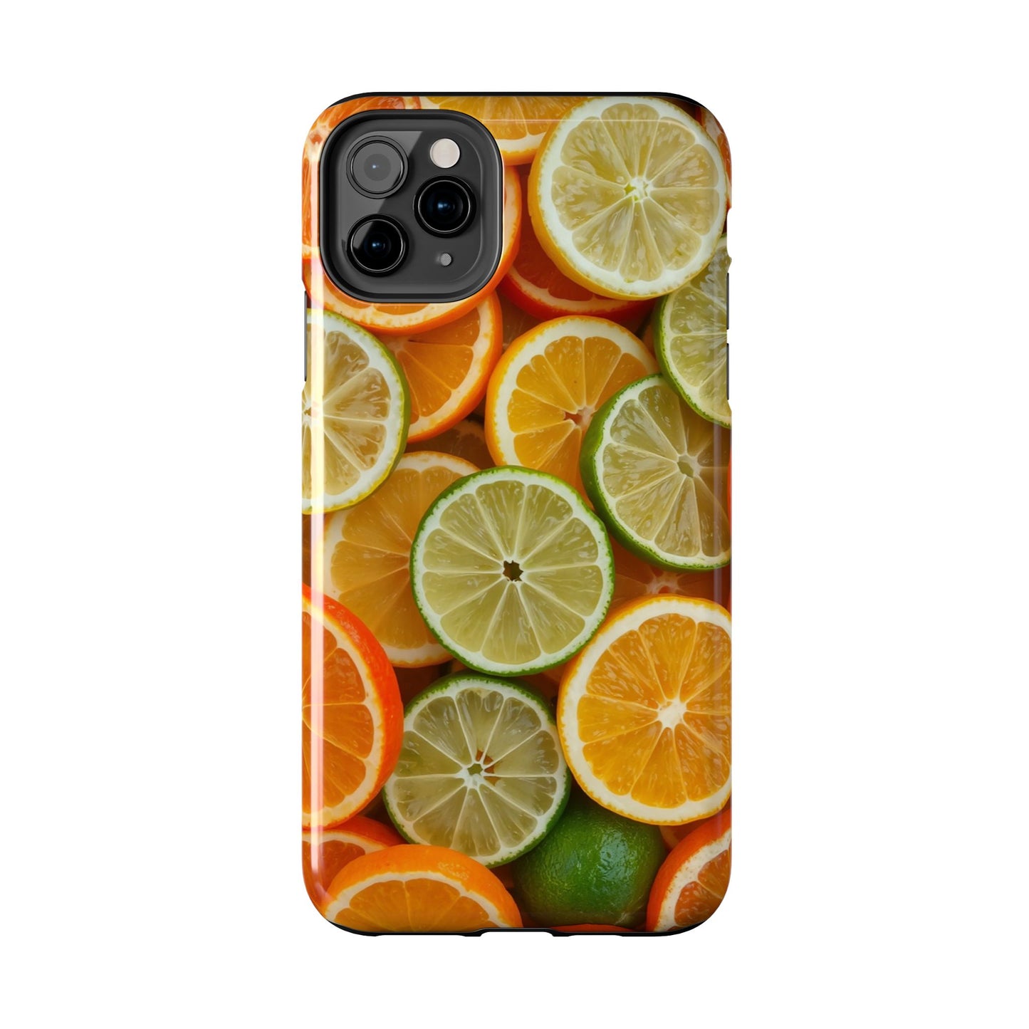 Citrus Slice Tough Phone Case – Vibrant Fruit Design for Summer Fun