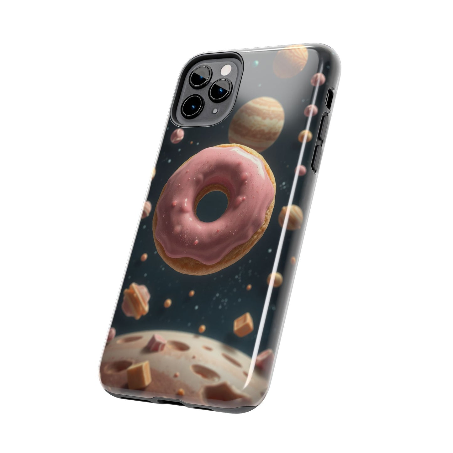 Galaxy Donut Tough Phone Case - Durable & Stylish Protective Cover