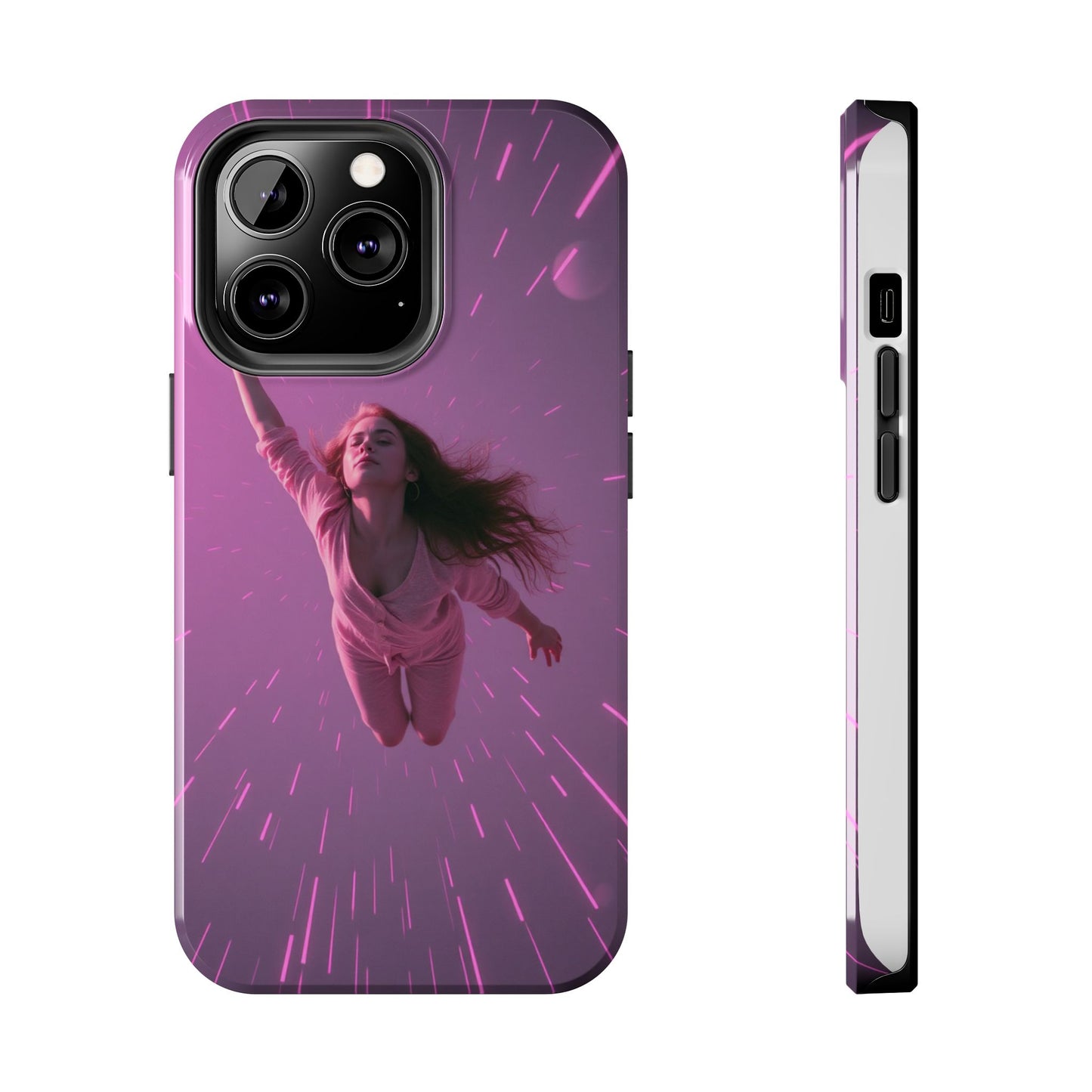 Inspirational Tough Phone Case - Cosmic Dreamer Design