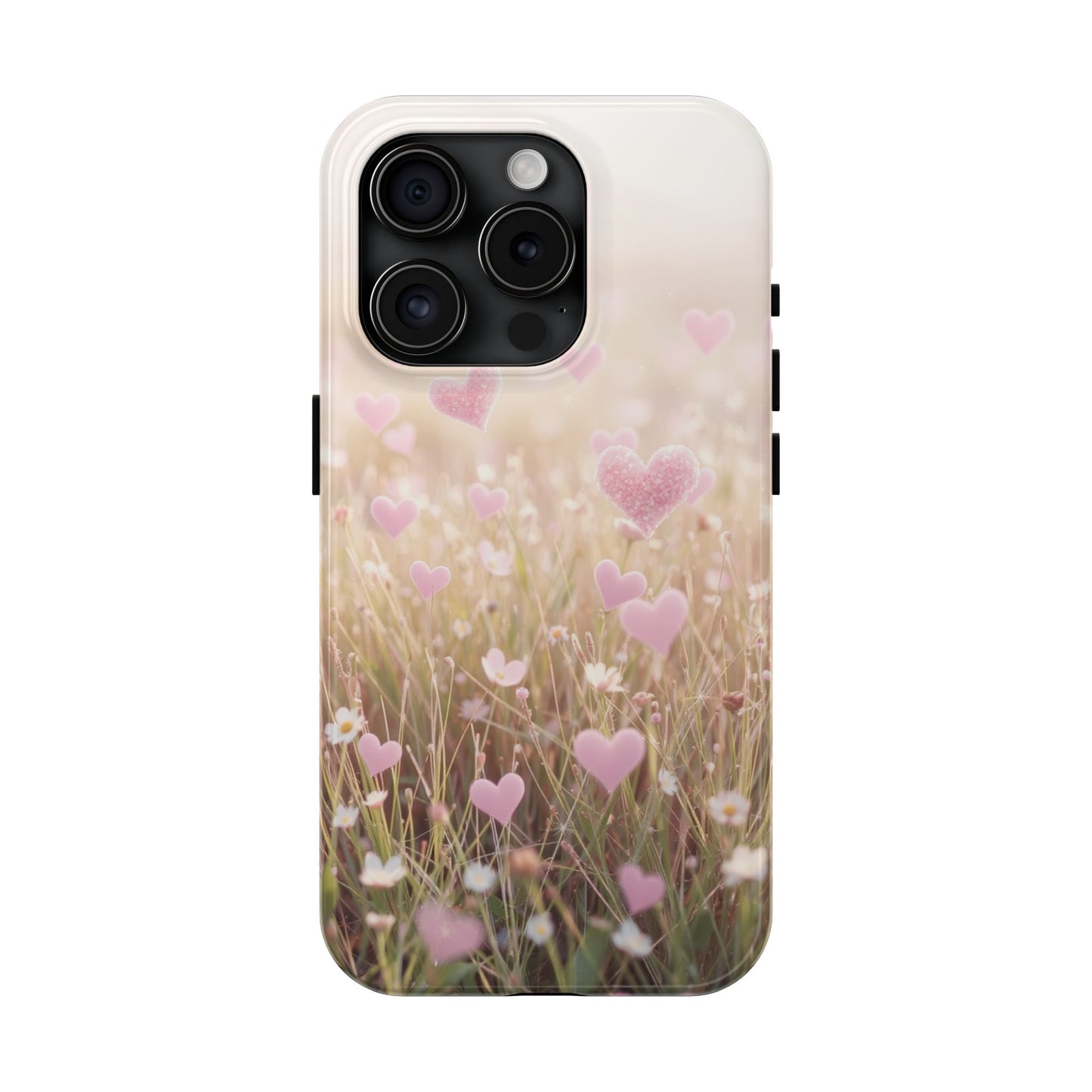 Romantic Hearts Tough Phone Case - Perfect for Lovers and Celebrations