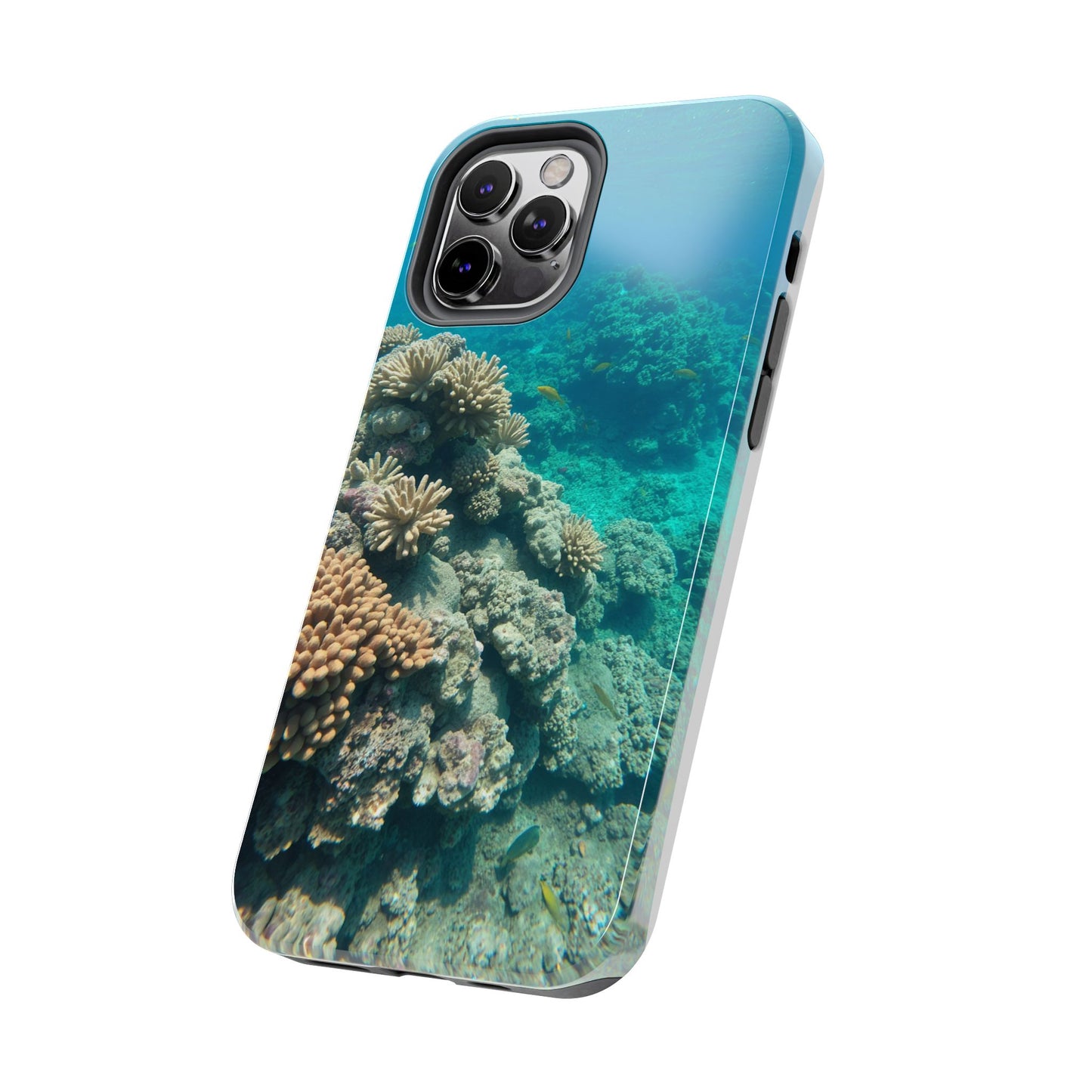 Coral Reef Tough Phone Case - Ocean Vibes Protection for Adventure Lovers
