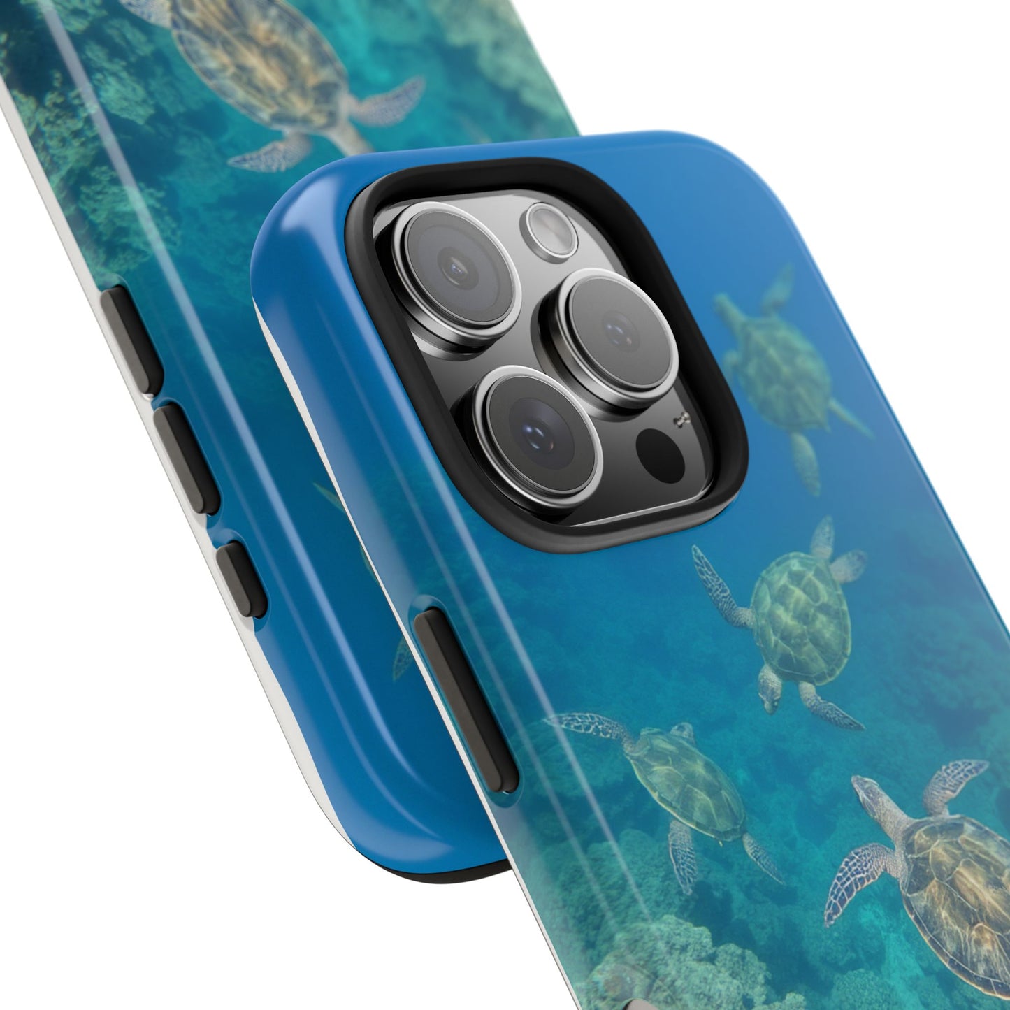 Ocean Turtle Tough Phone Cases - Durable Protection with Marine Art