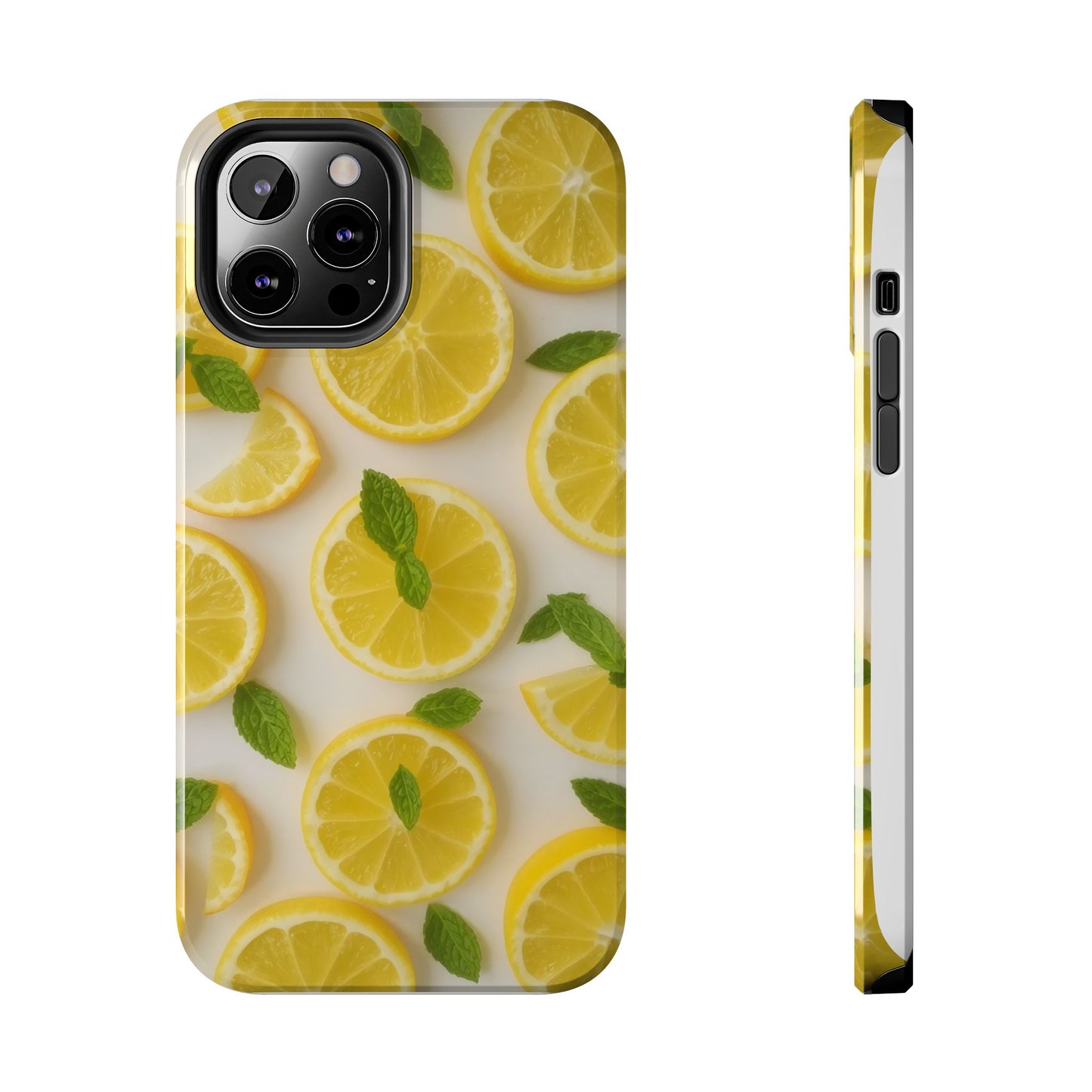 Fresh Lemons Slices - Tough Phone Case - for iPhone