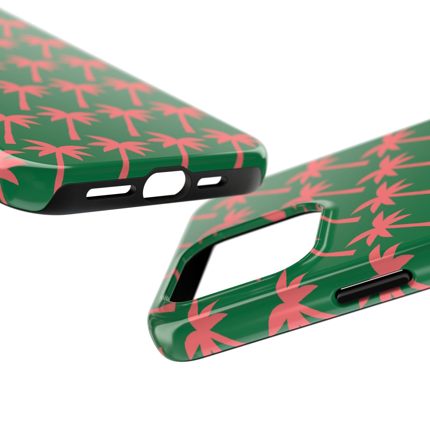 Tropical Palm Pattern for Beach Lovers - Tough Phone Case - for iPhone