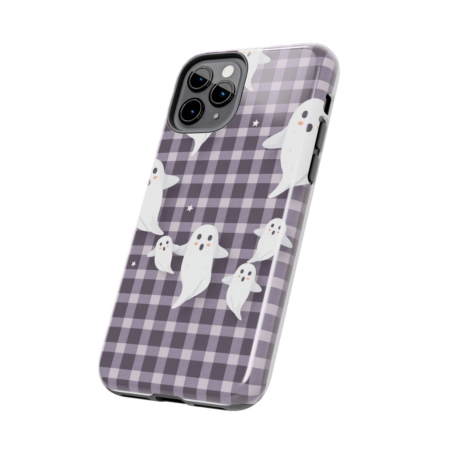Cute Ghosts Tough Phone Case - Whimsical Halloween Design for Spooky Vibes