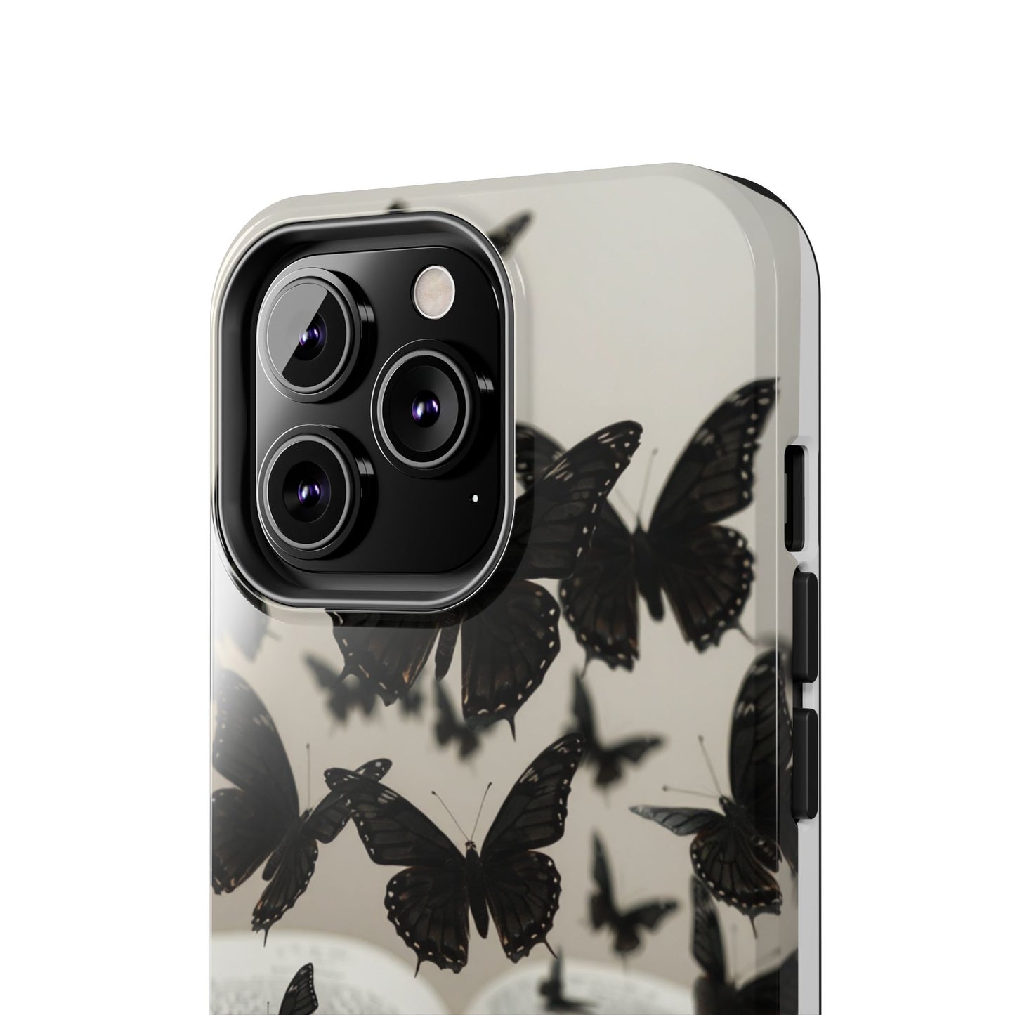 Butterfly Magic Tough Phone Case - Literary Design for Book Lovers
