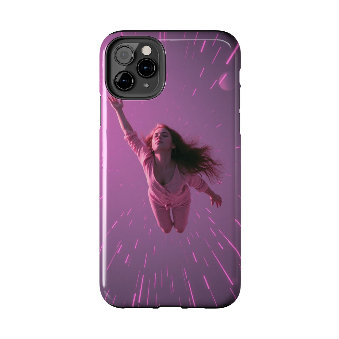 Inspirational Tough Phone Case - Cosmic Dreamer Design