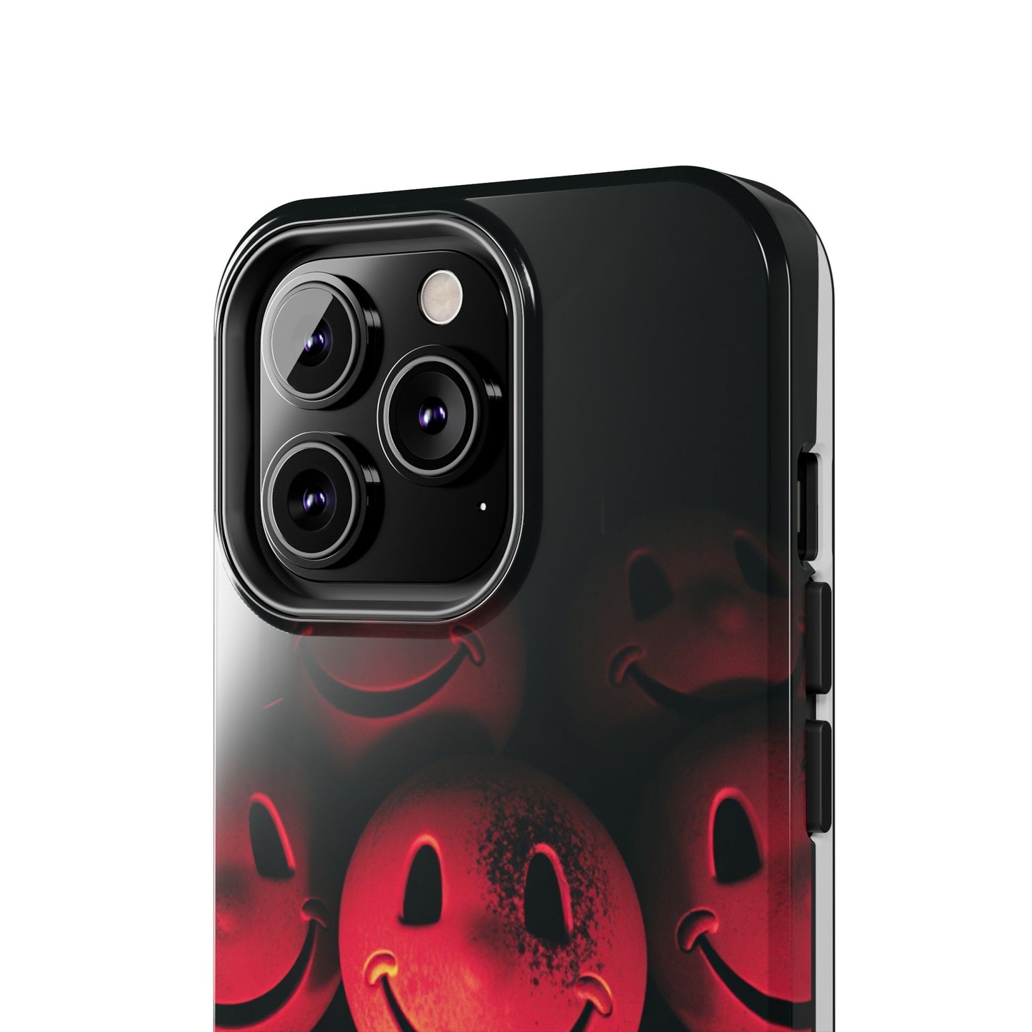 Smiley Face Tough Phone Case - Durable Protection with Fun Design