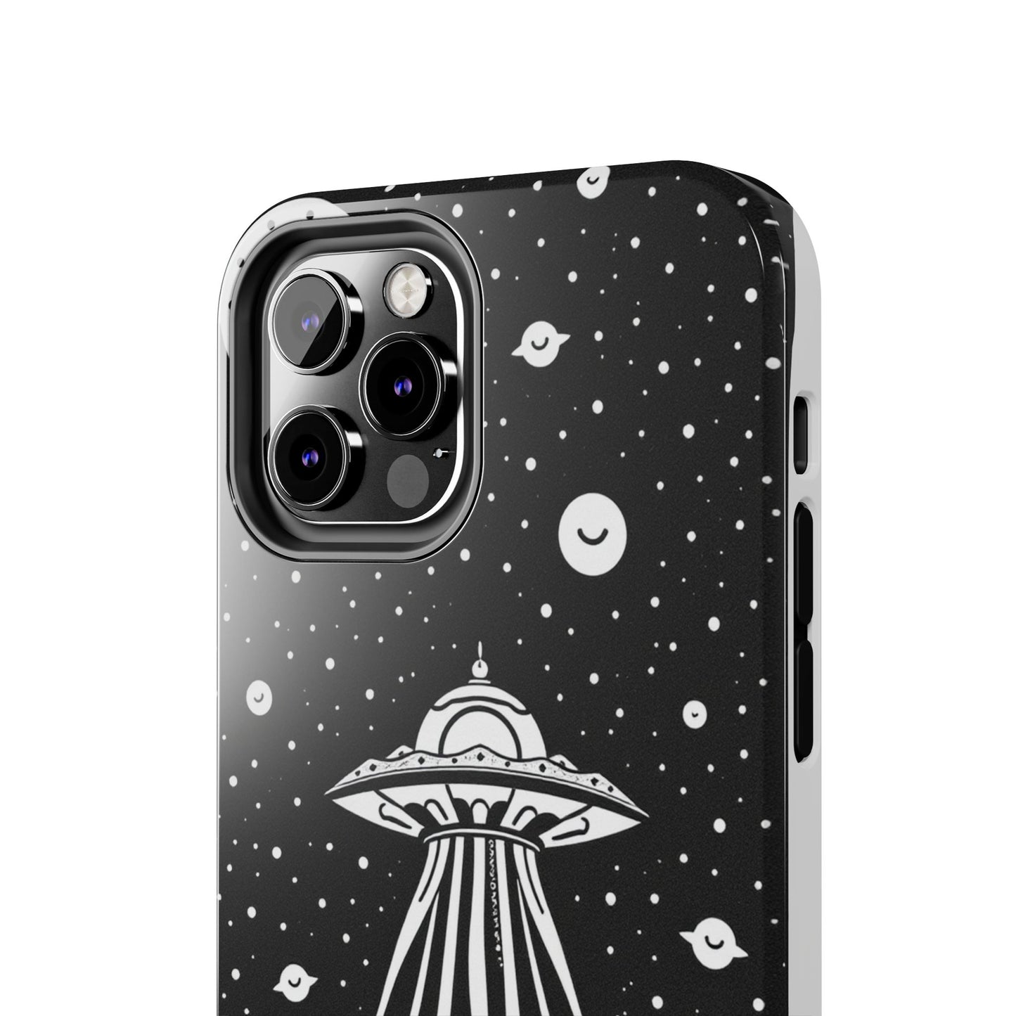 Galaxy UFO Tough Phone Case - Durable Protection with Unique Space Design