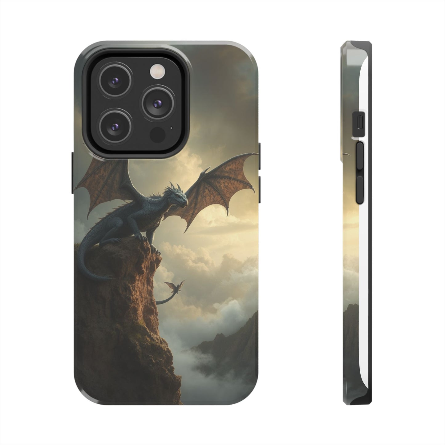 Dragon Fantasy Tough Phone Case - Durable Protection for Adventurers