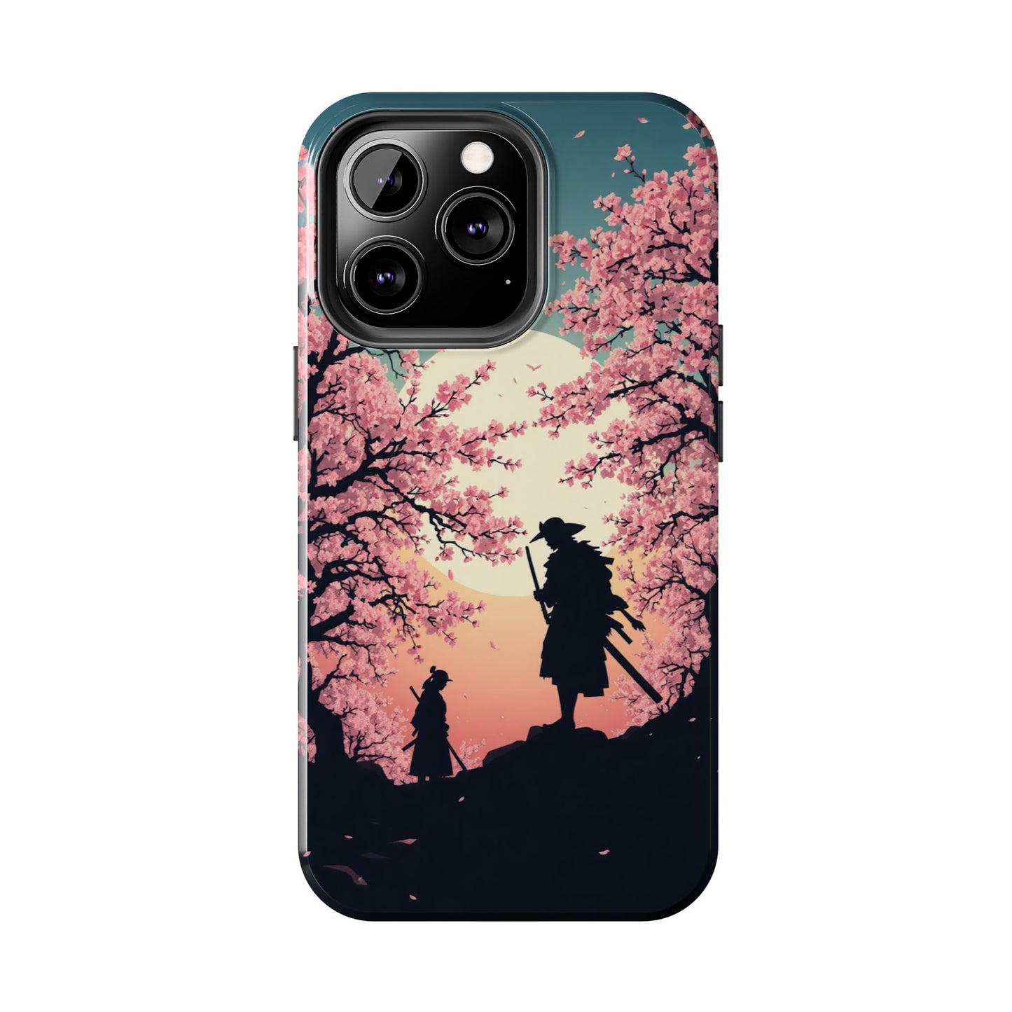 Cherry Blossom Samurai Tough Phone Case