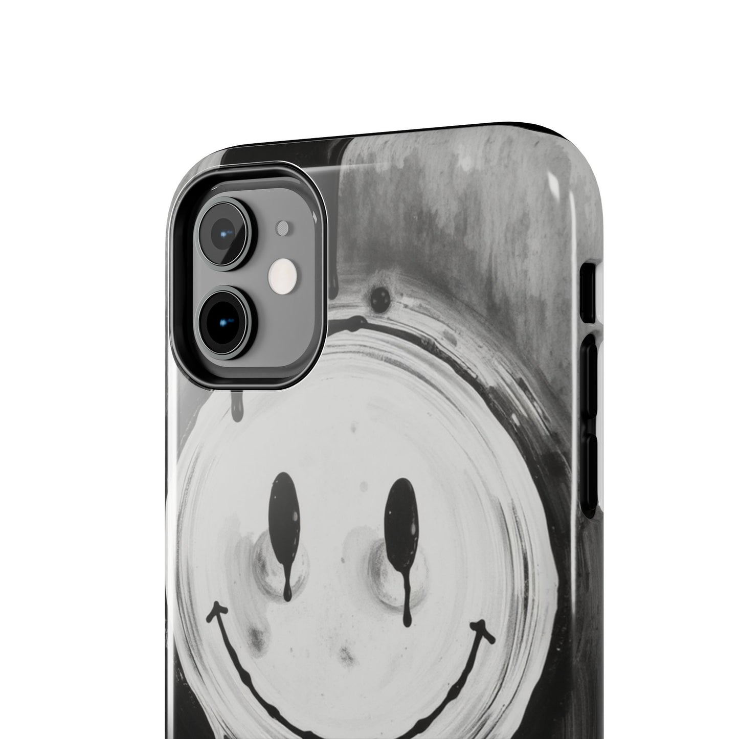 Dripping Smiley Tough Phone Case - Stylish & Durable Protection